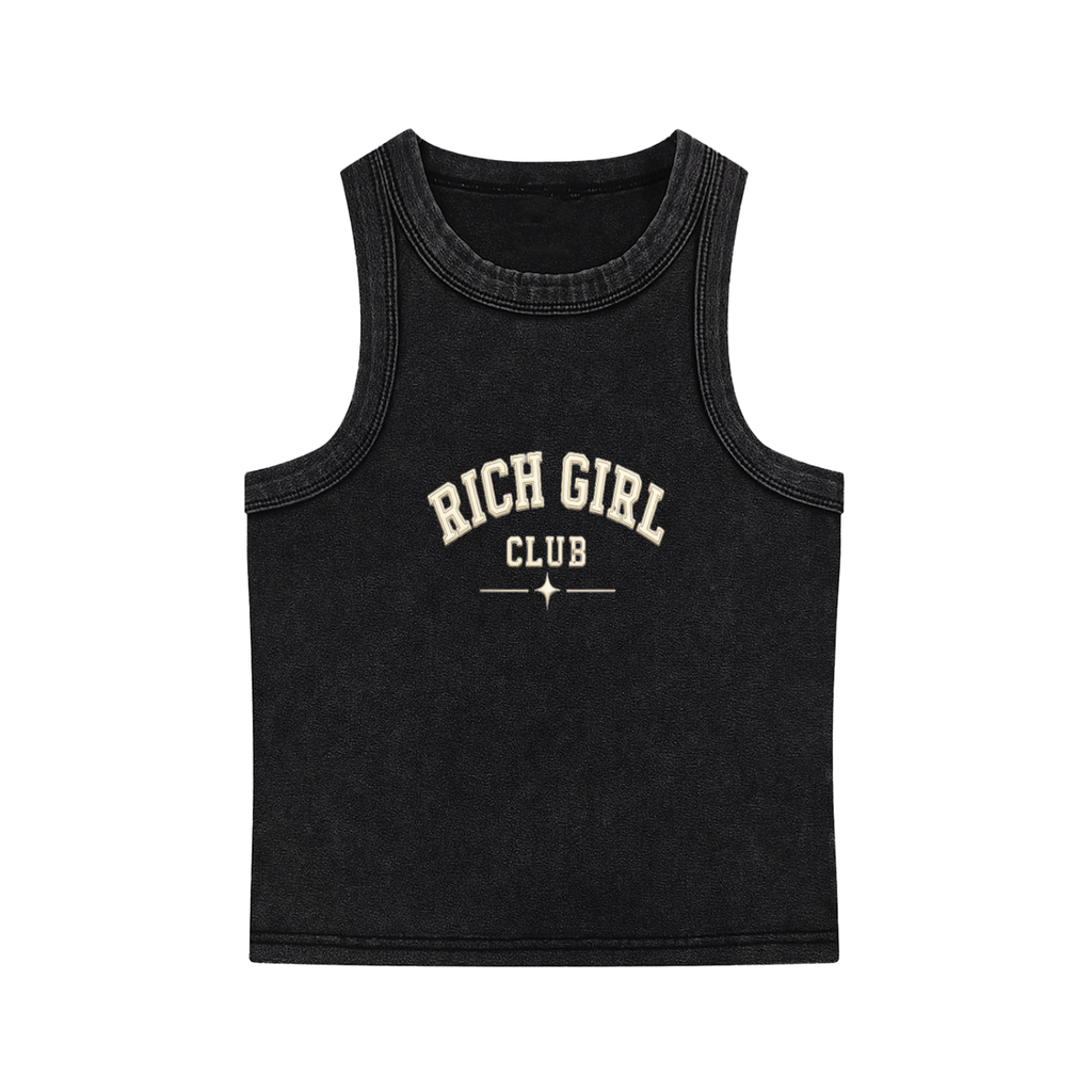 B.A RICH GIRL CLUB • CROPPED TANK