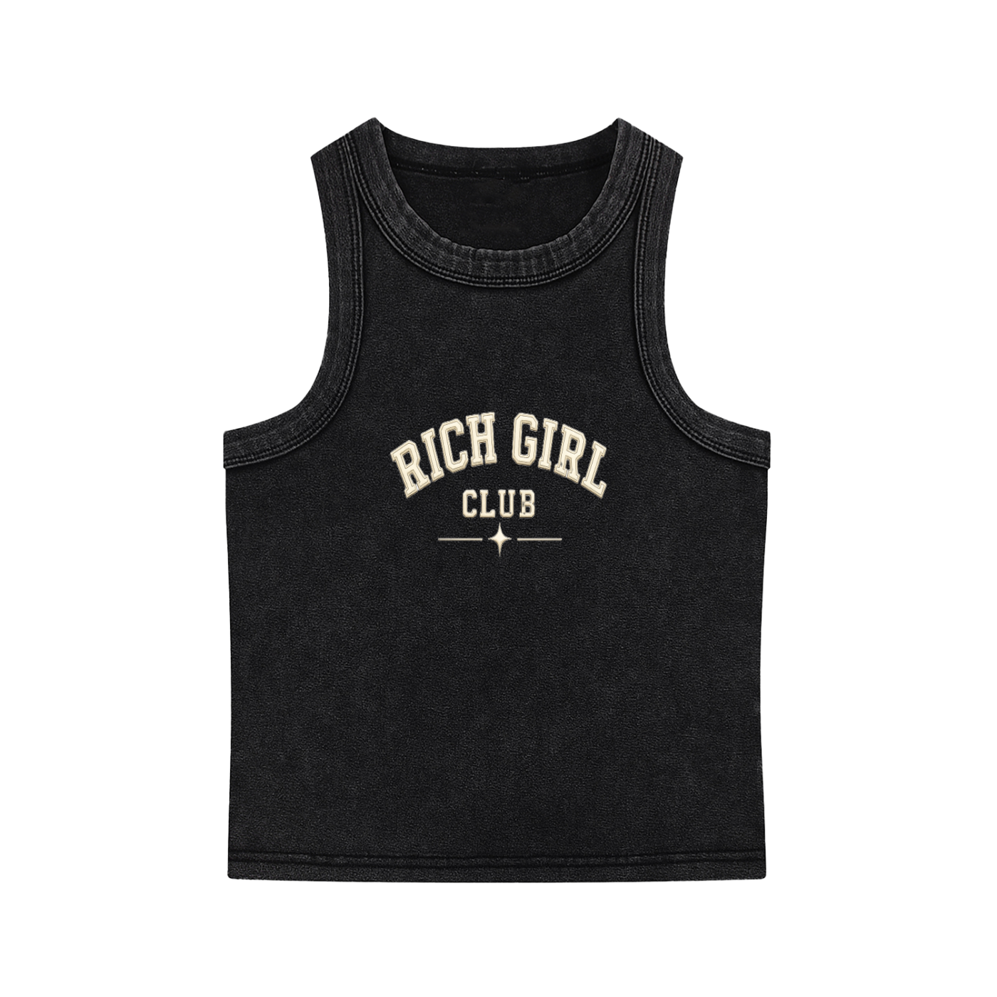 B.A RICH GIRL CLUB • CROPPED TANK