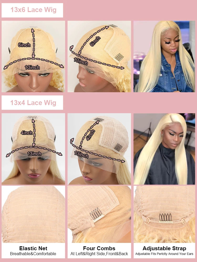 We Outsideee! ☀️🍹• Honey Blonde 613 Loose Deep Wave 13x6 HD Lace Front Wig Brazilian Human Hair & 13x4  Pre Plucked!