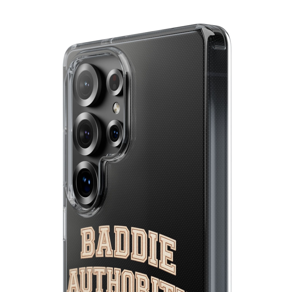 Baddie Authority• Clear Impact-Resistant Cases