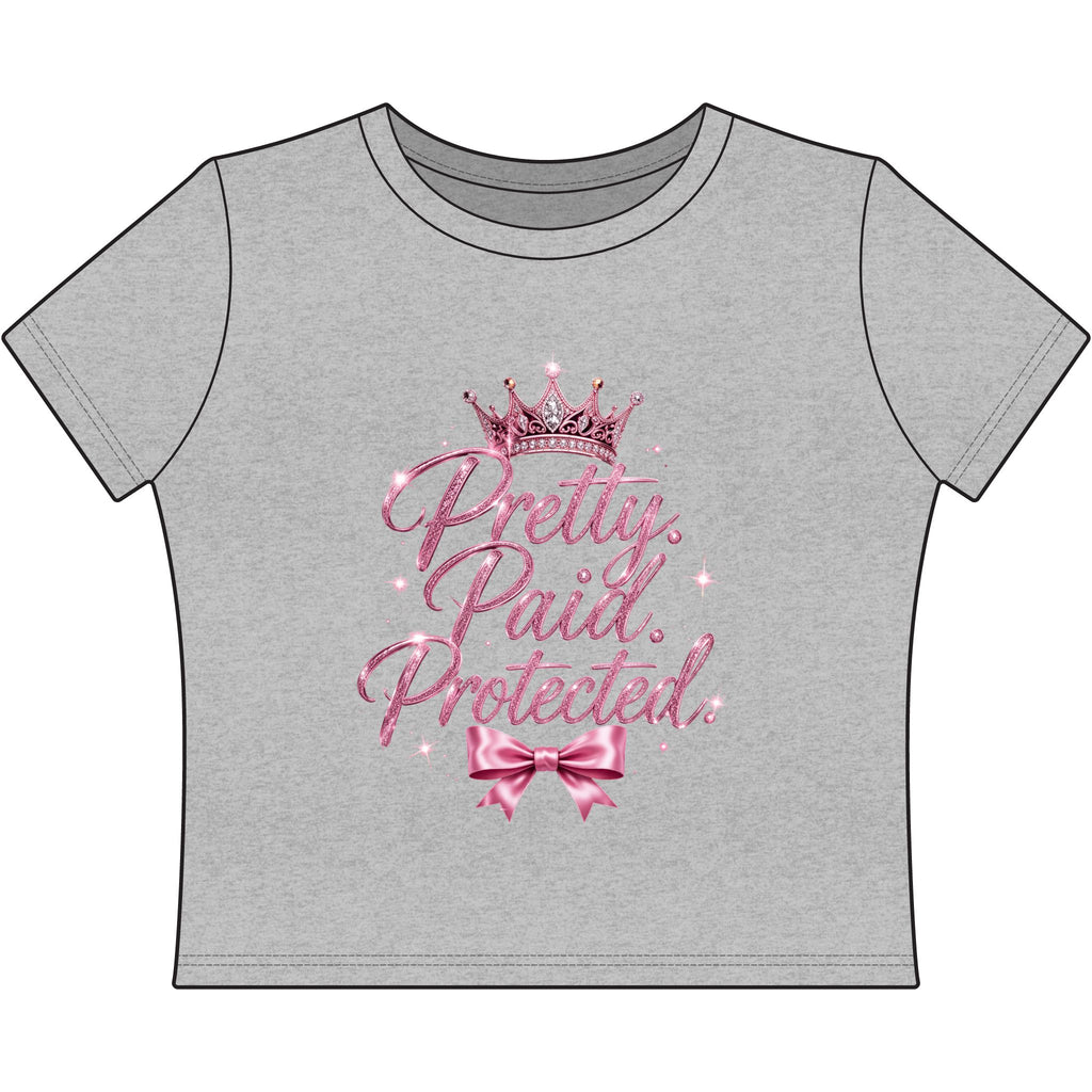 Pretty Paid Protected Sassy Crop Top (Baddie Authority Edition)