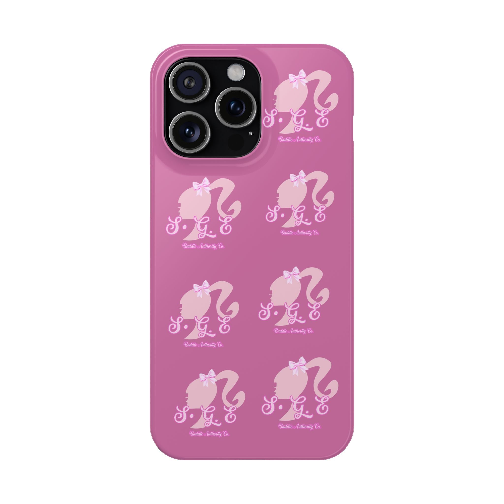 Soft Girl Era™ S.G.E. Signature Phone Case Slim Cases