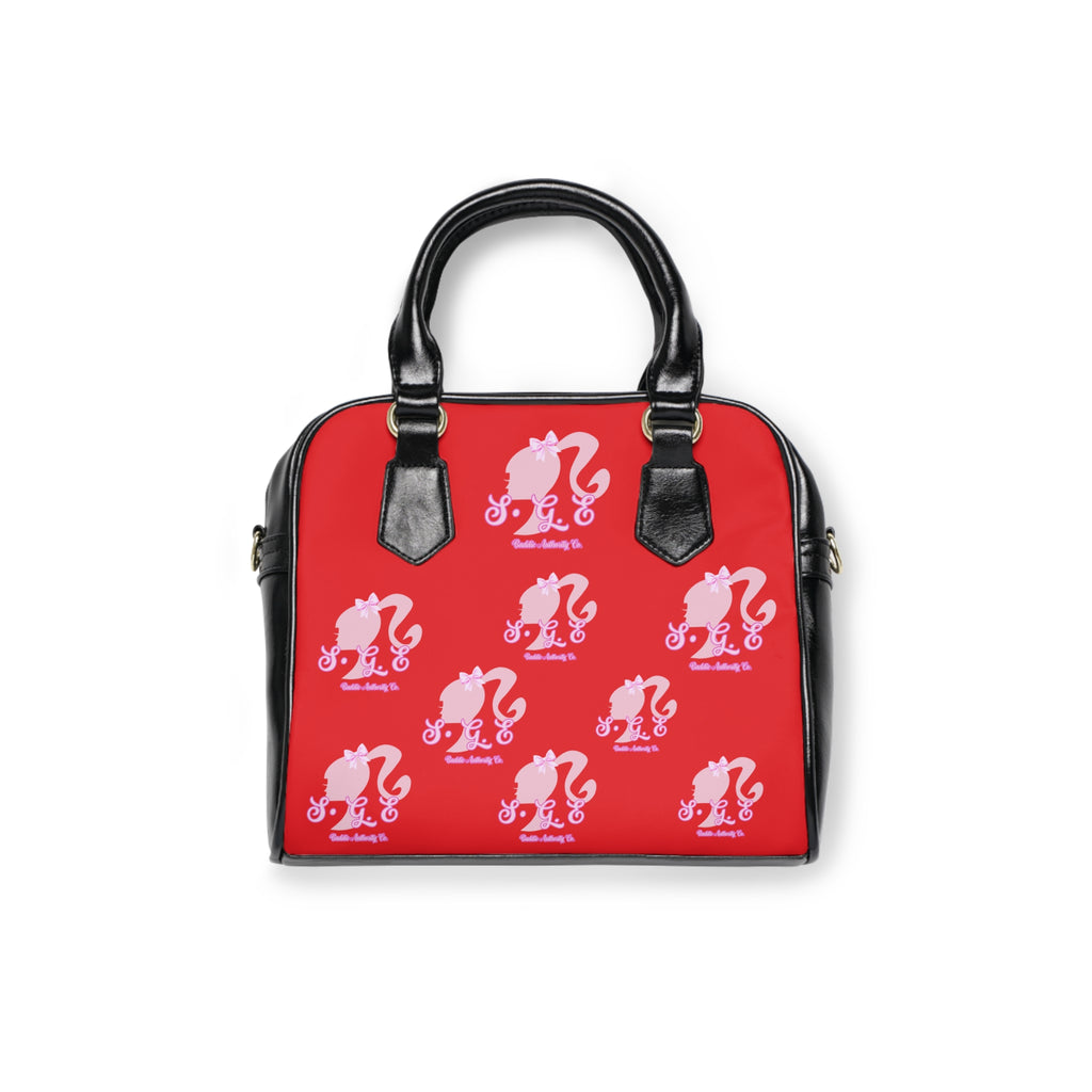 RED “The Boujee S.G.E.™ Leather Tote”