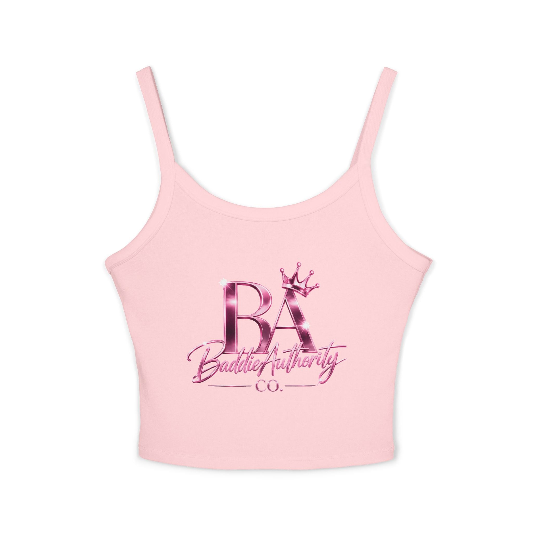 BA Baddie Authority Crop Top The Baddie Statement Tank