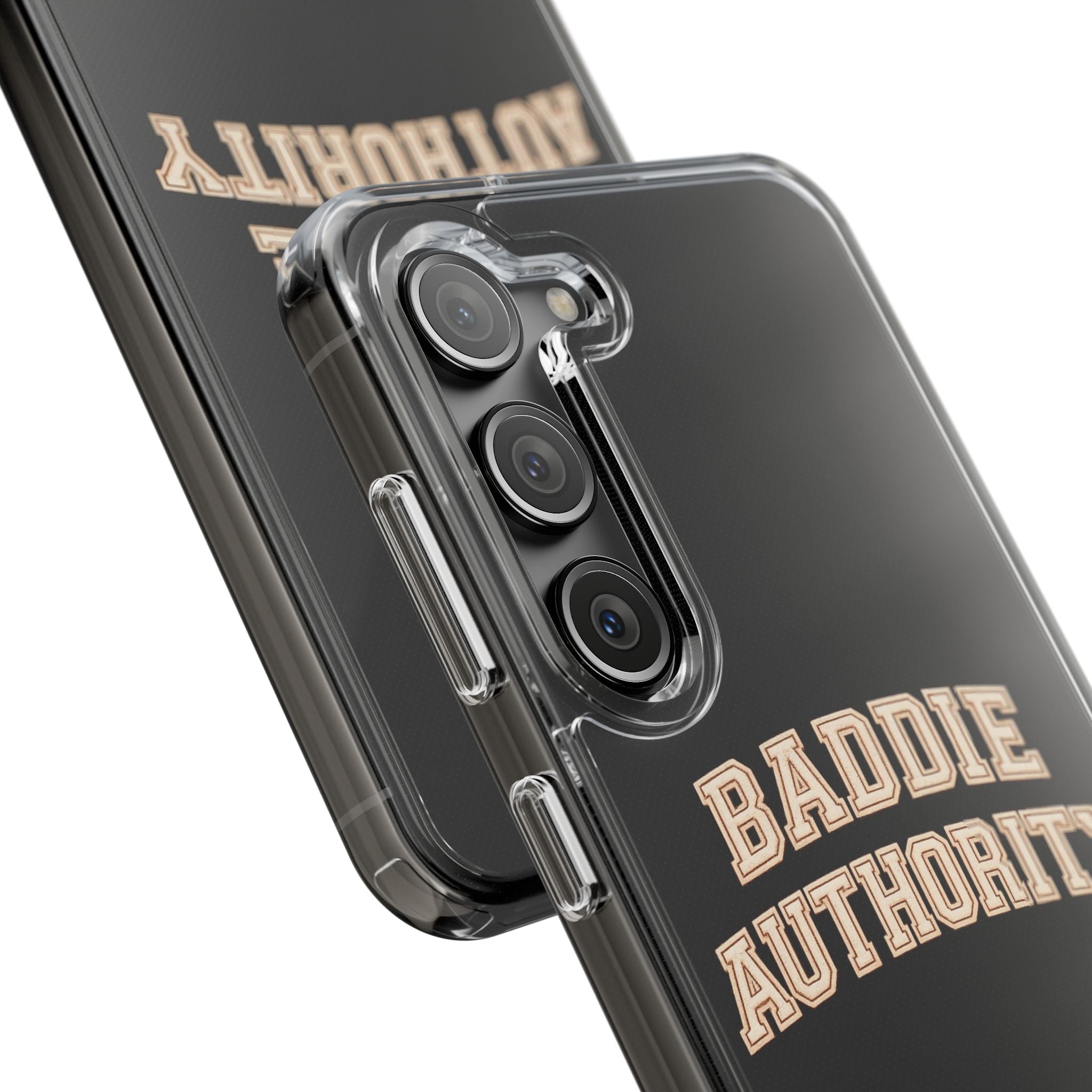 Baddie Authority• Clear Impact-Resistant Cases