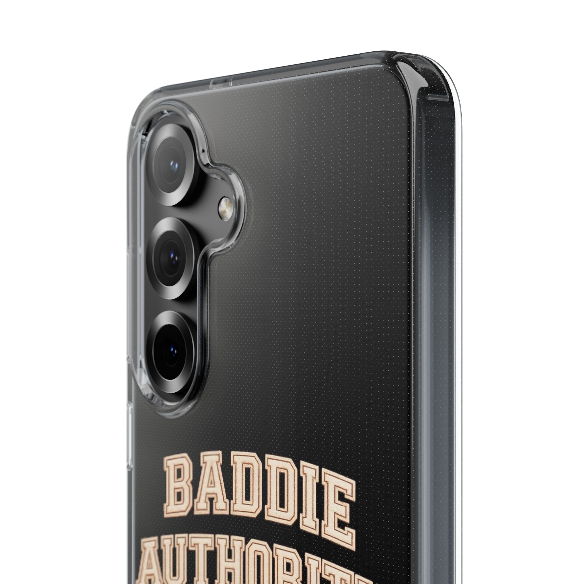 Baddie Authority• Clear Impact-Resistant Cases