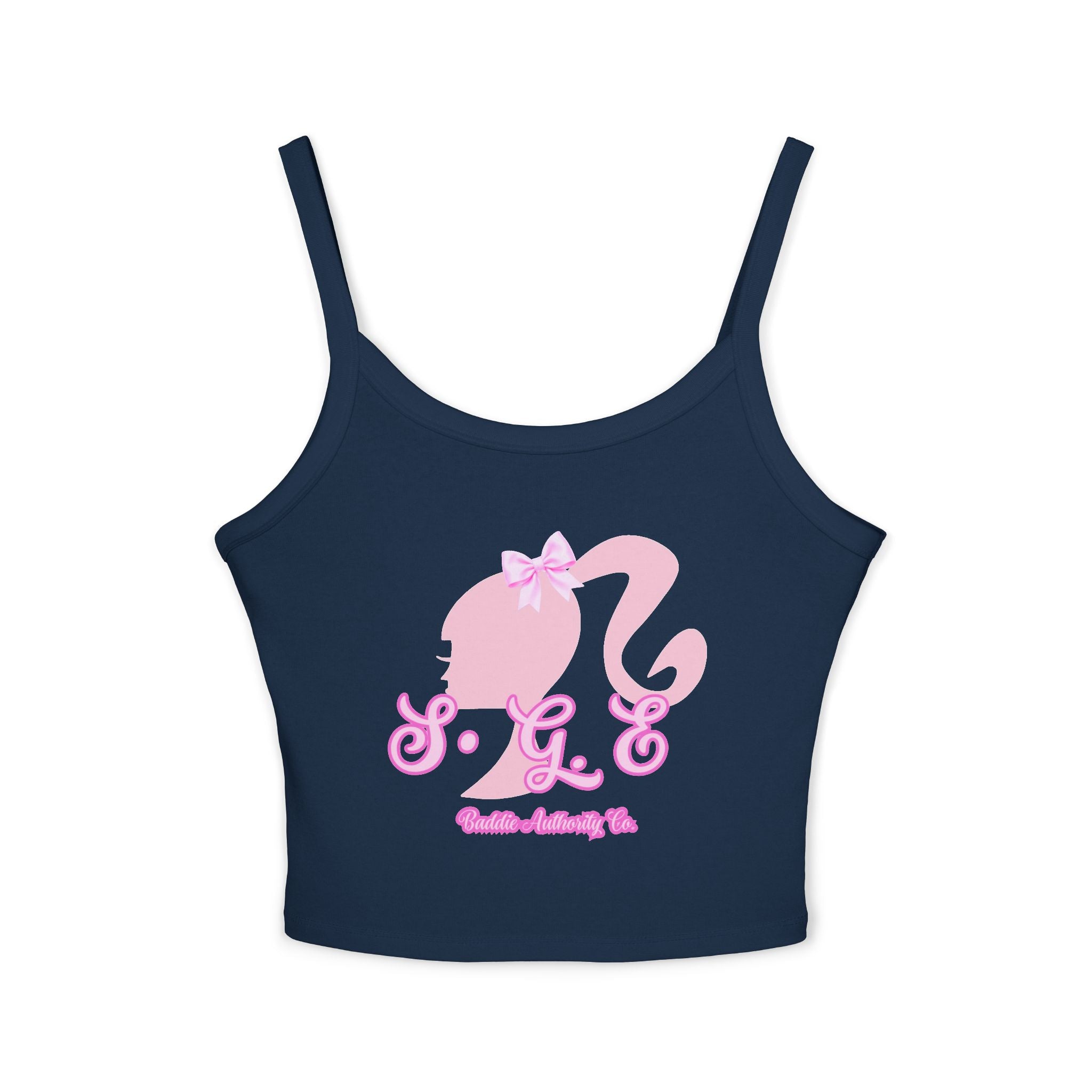 S.G.E. “Soft Girl Era Crop “Tank

 Baddie Authority Co. Collection