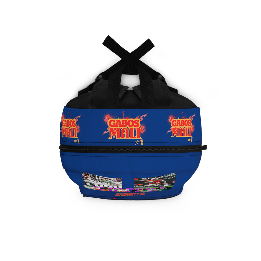 BLUE••  G.A.B.O.S.(MALACHI TONEY INSPIRED BACKPACK)  Baddie Authority Co. LIMITED EDITION… Go Caness!