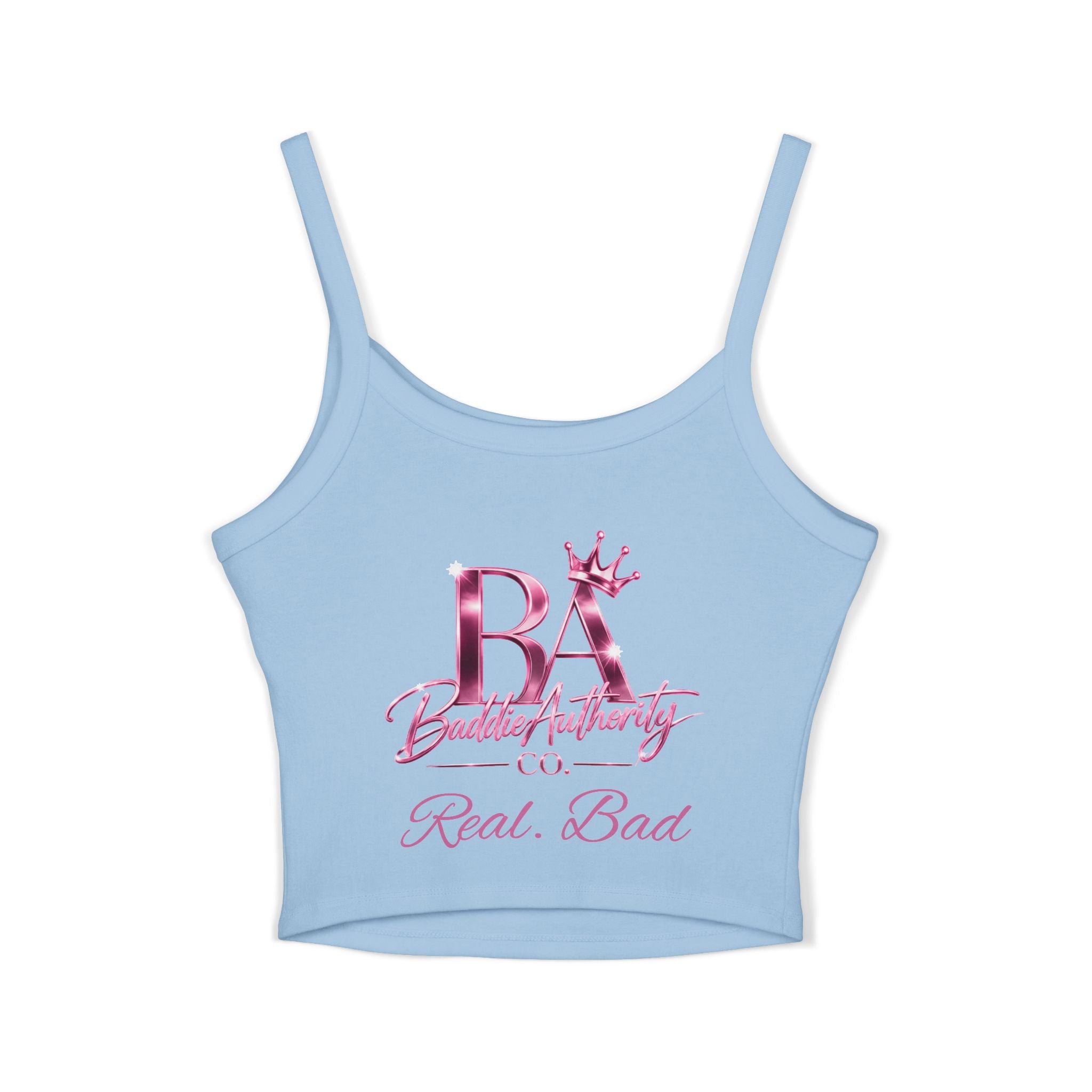 BA Baddie Authority Crop Top The Baddie Statement Tank