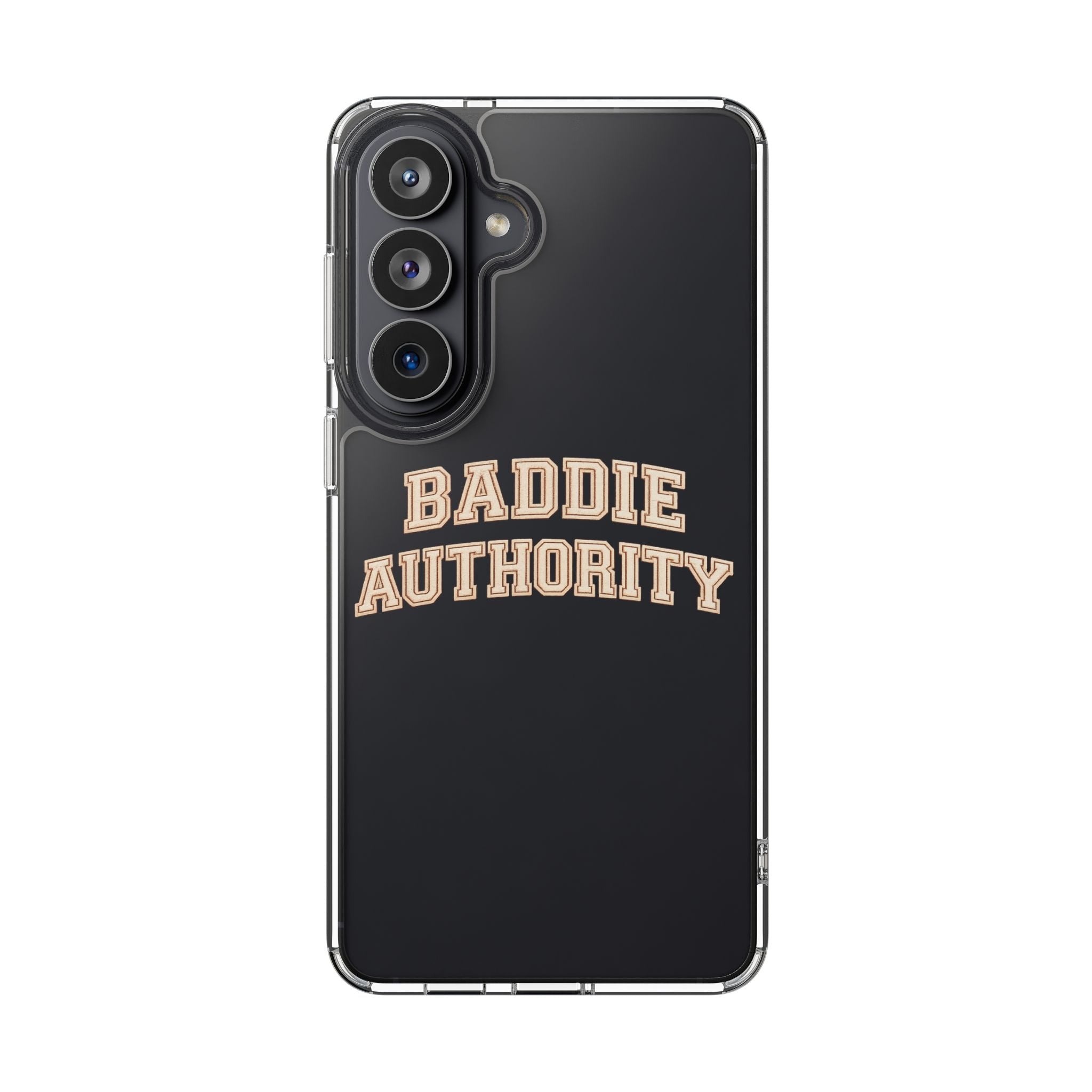 Baddie Authority• Clear Impact-Resistant Cases