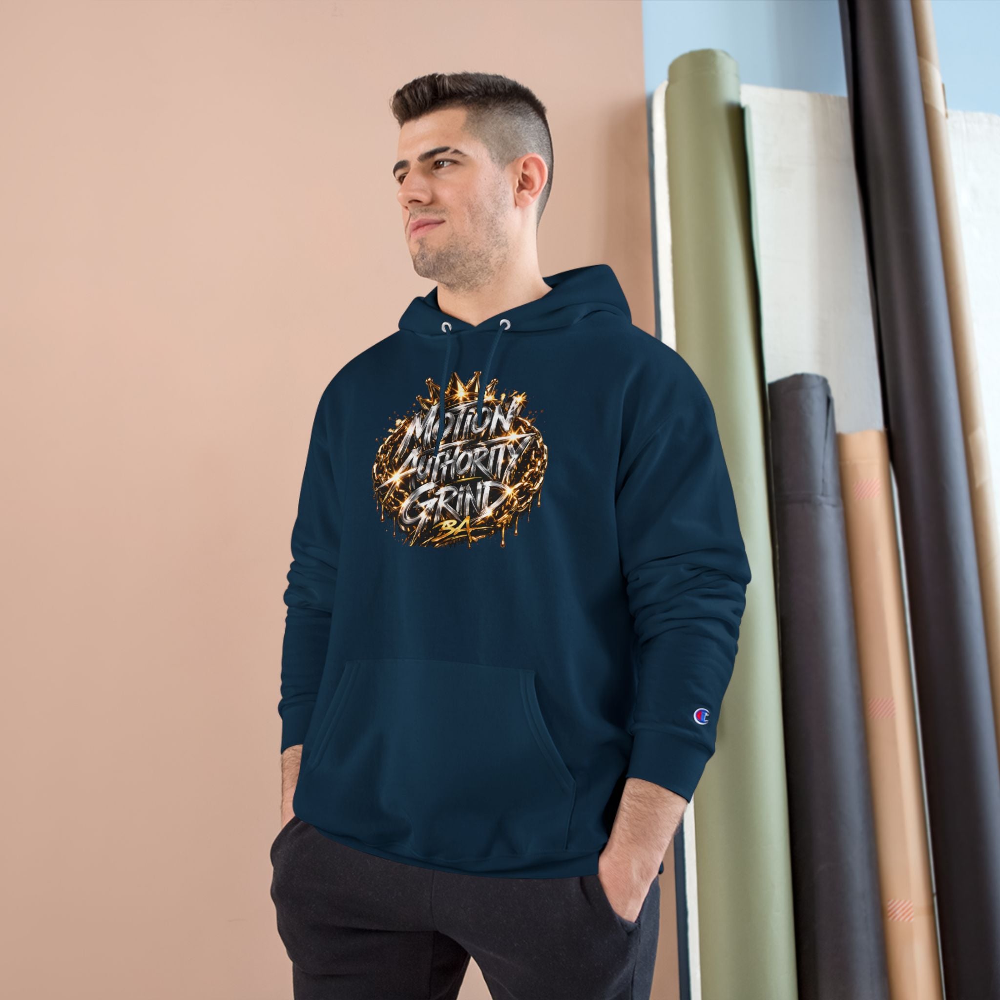 Members Only Crown 
Champion Hoodie MAG EDITION