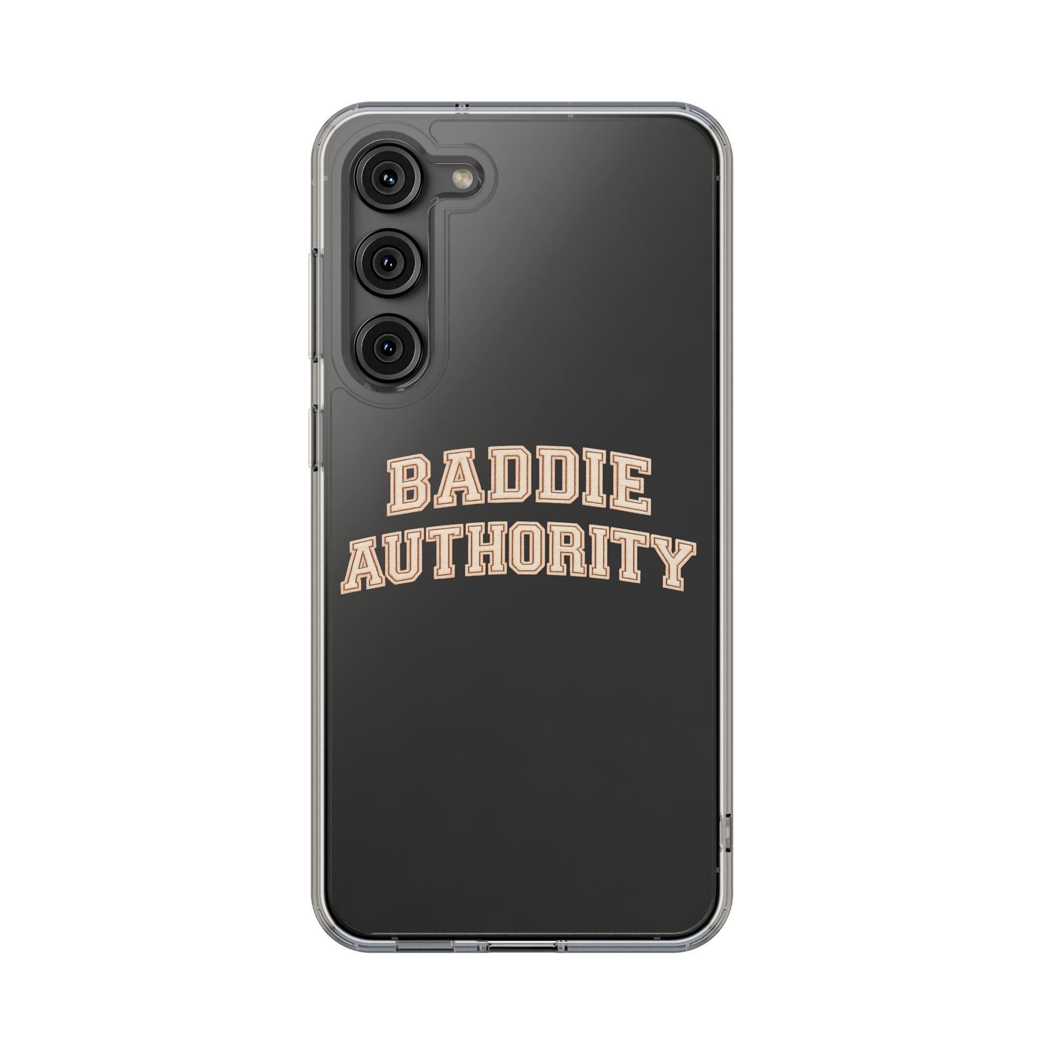 Baddie Authority• Clear Impact-Resistant Cases
