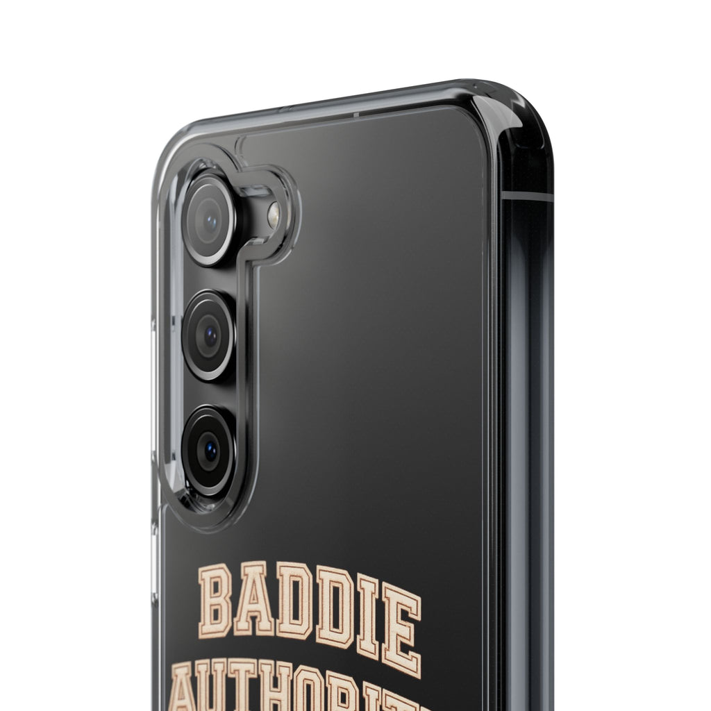 Baddie Authority• Clear Impact-Resistant Cases