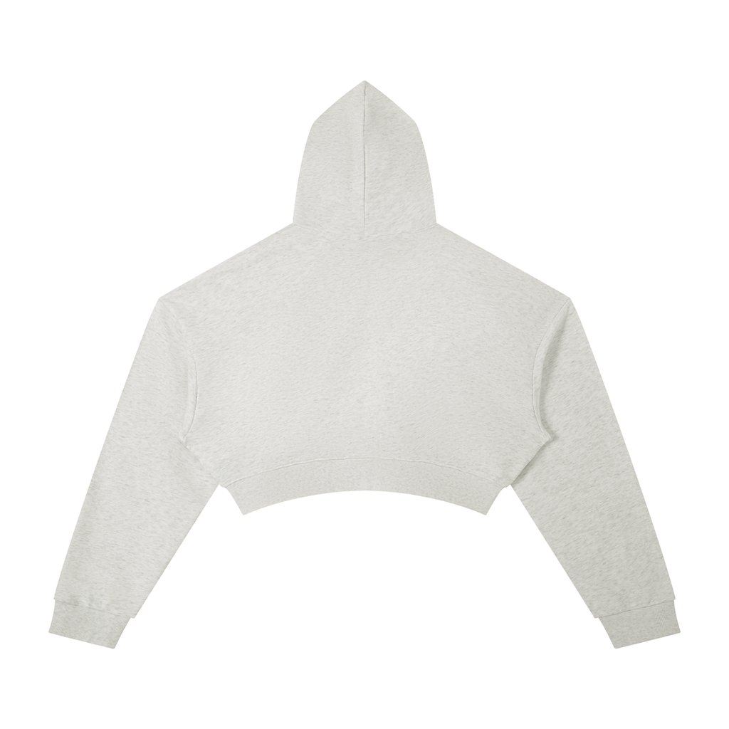 BADDIE AUTHORITY COLLECTION • CROPPED HOODIE