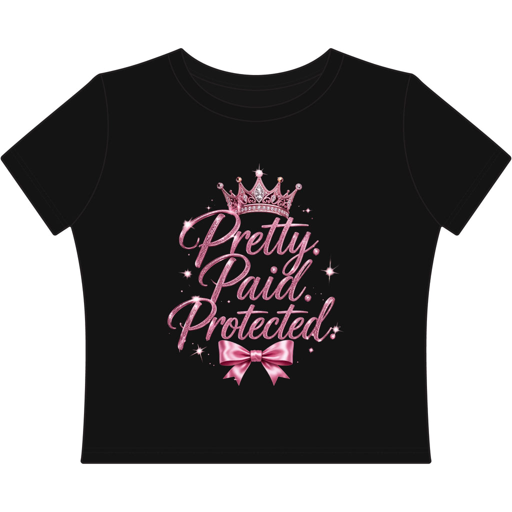 Pretty Paid Protected Sassy Crop Top (Baddie Authority Edition)