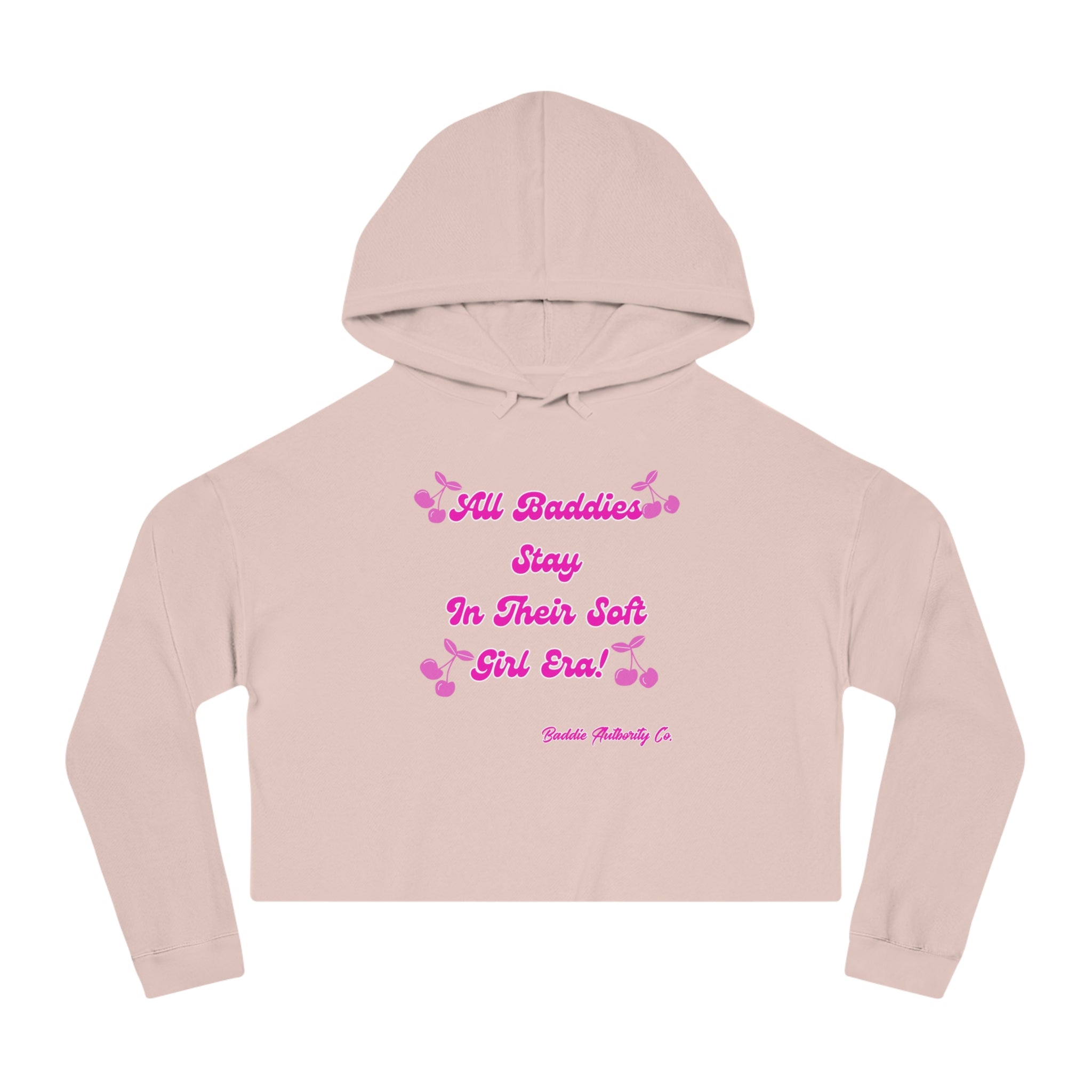 Soft Girl Era Cropped Hoodie #2 •B.A Collection