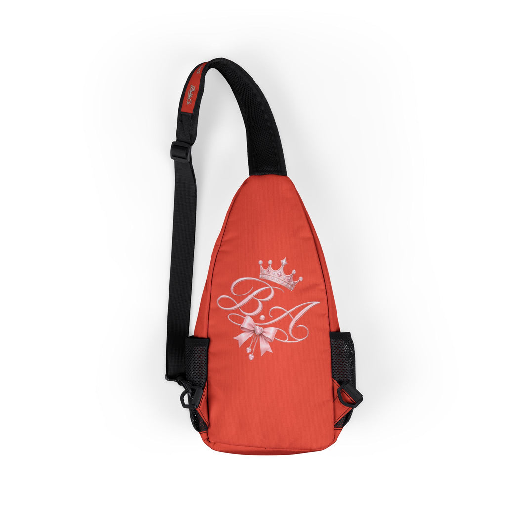RED  Baddie Co. Soft Girl Era Sling Chest Bag
