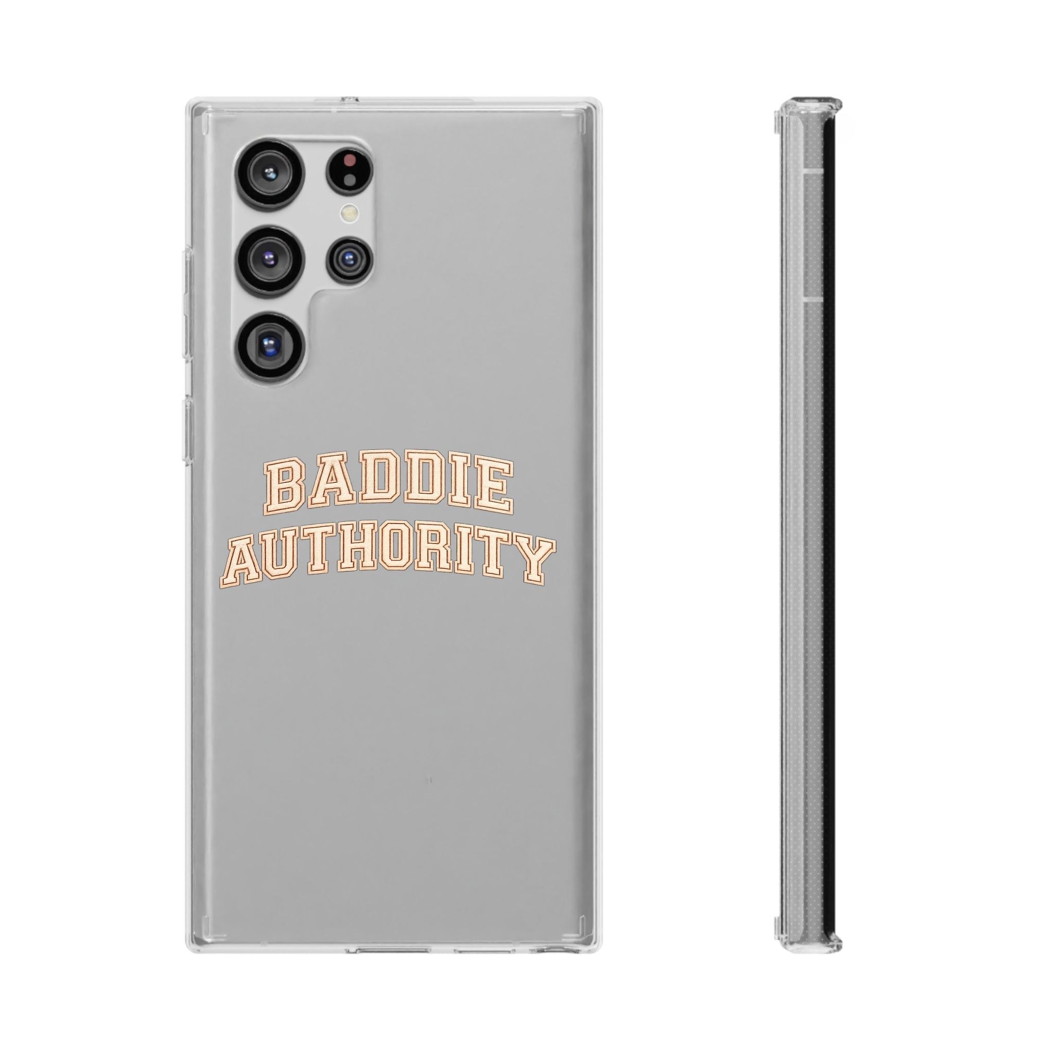 Baddie Authority• Clear Impact-Resistant Cases