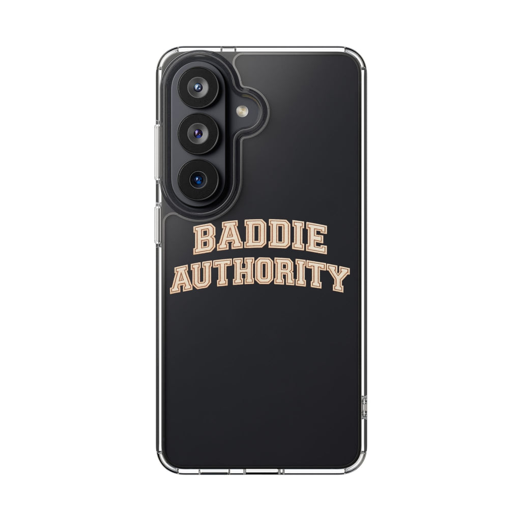 Baddie Authority• Clear Impact-Resistant Cases