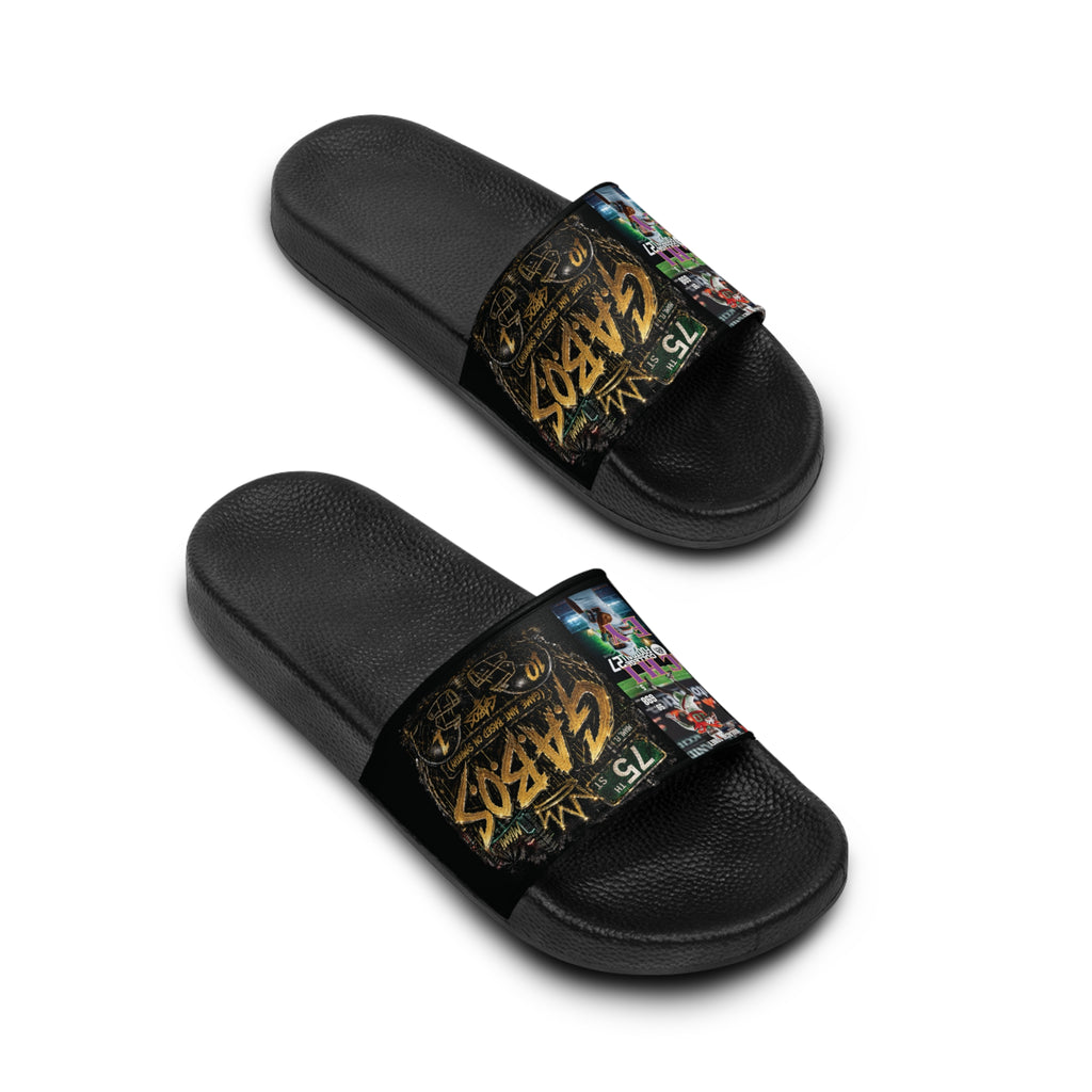 Malachi Toney Custom Inspired  Football Legacy Slides (BRAND) BADDIE A CO. LIMITED EDITION!
