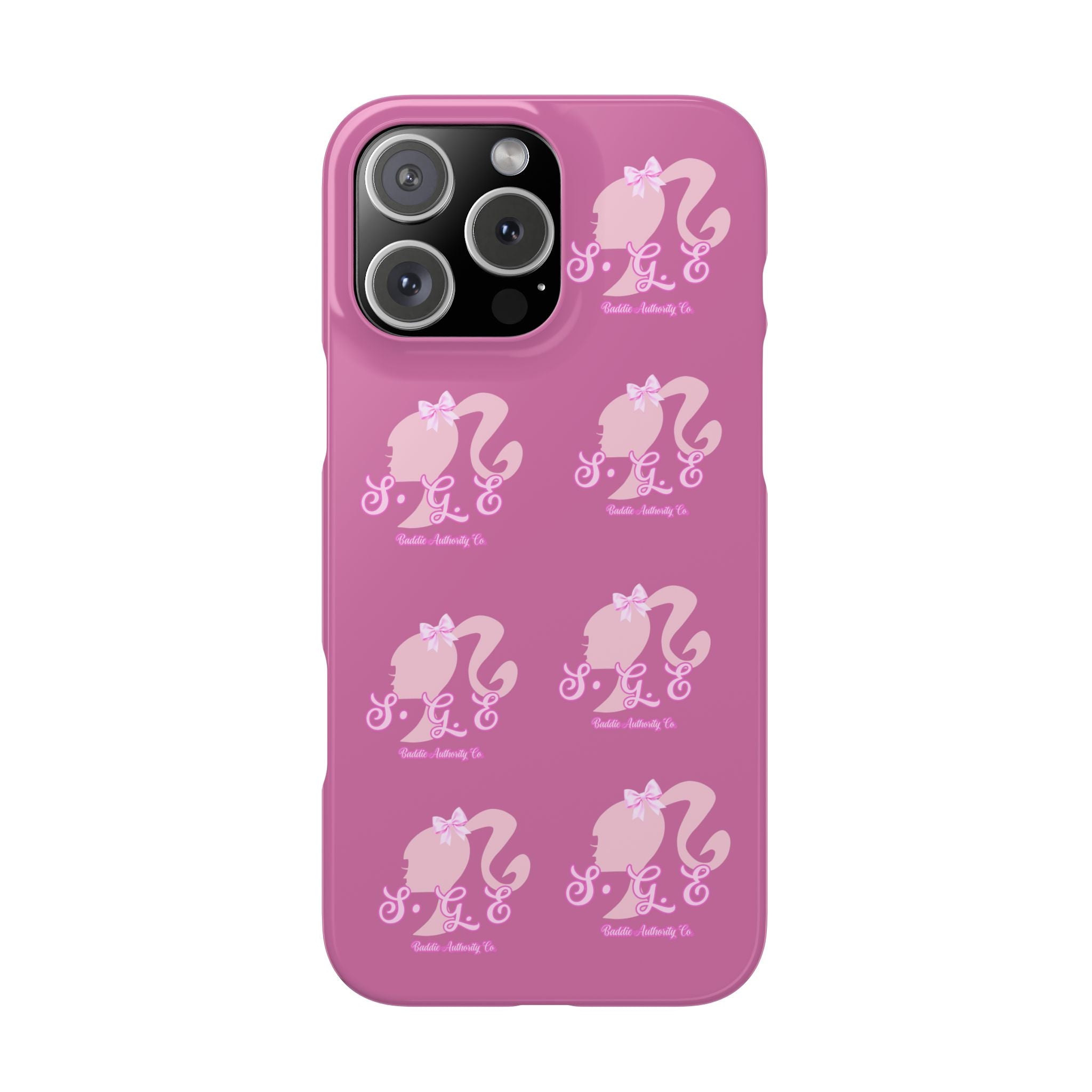 Soft Girl Era™ S.G.E. Signature Phone Case Slim Cases