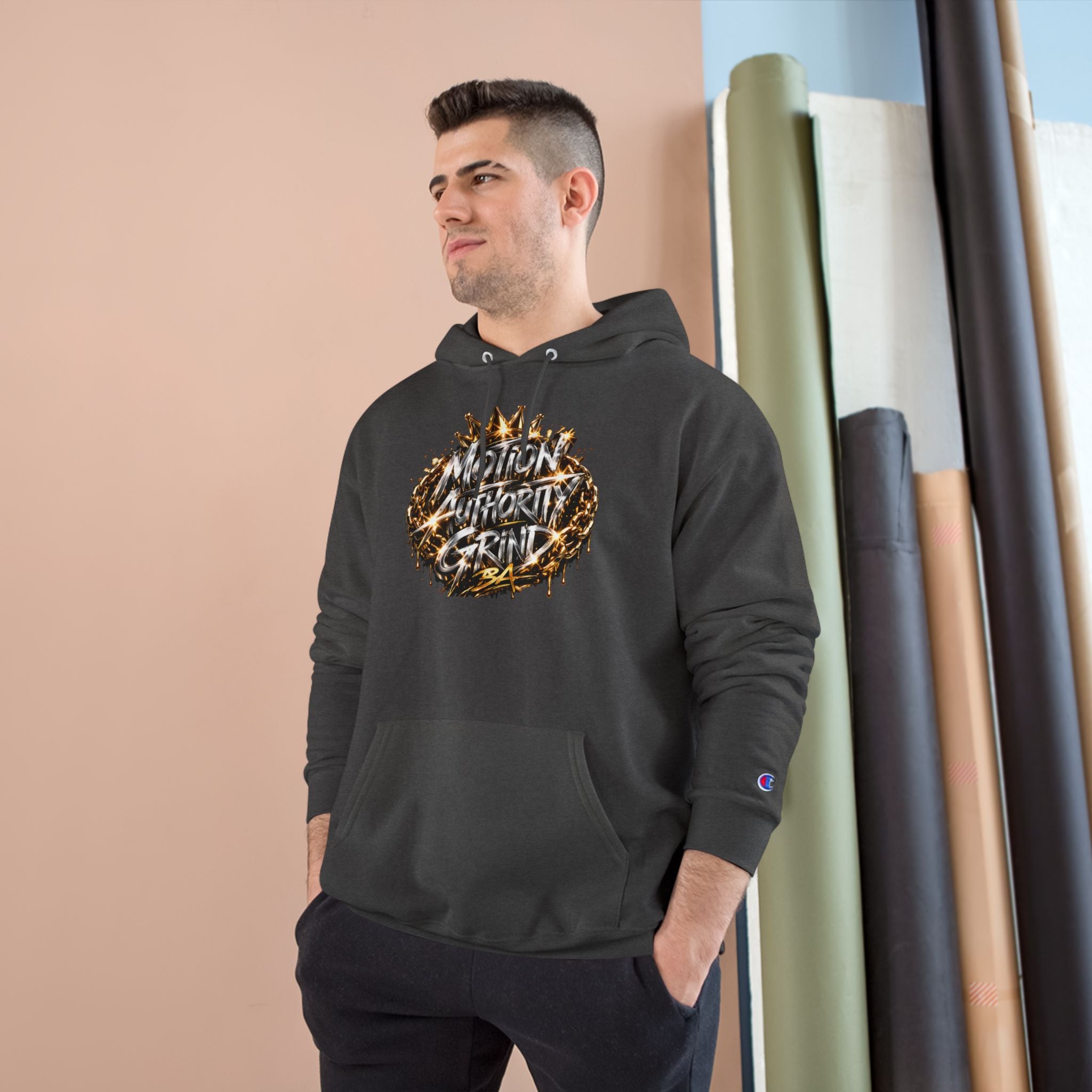 Members Only Crown 
Champion Hoodie MAG EDITION