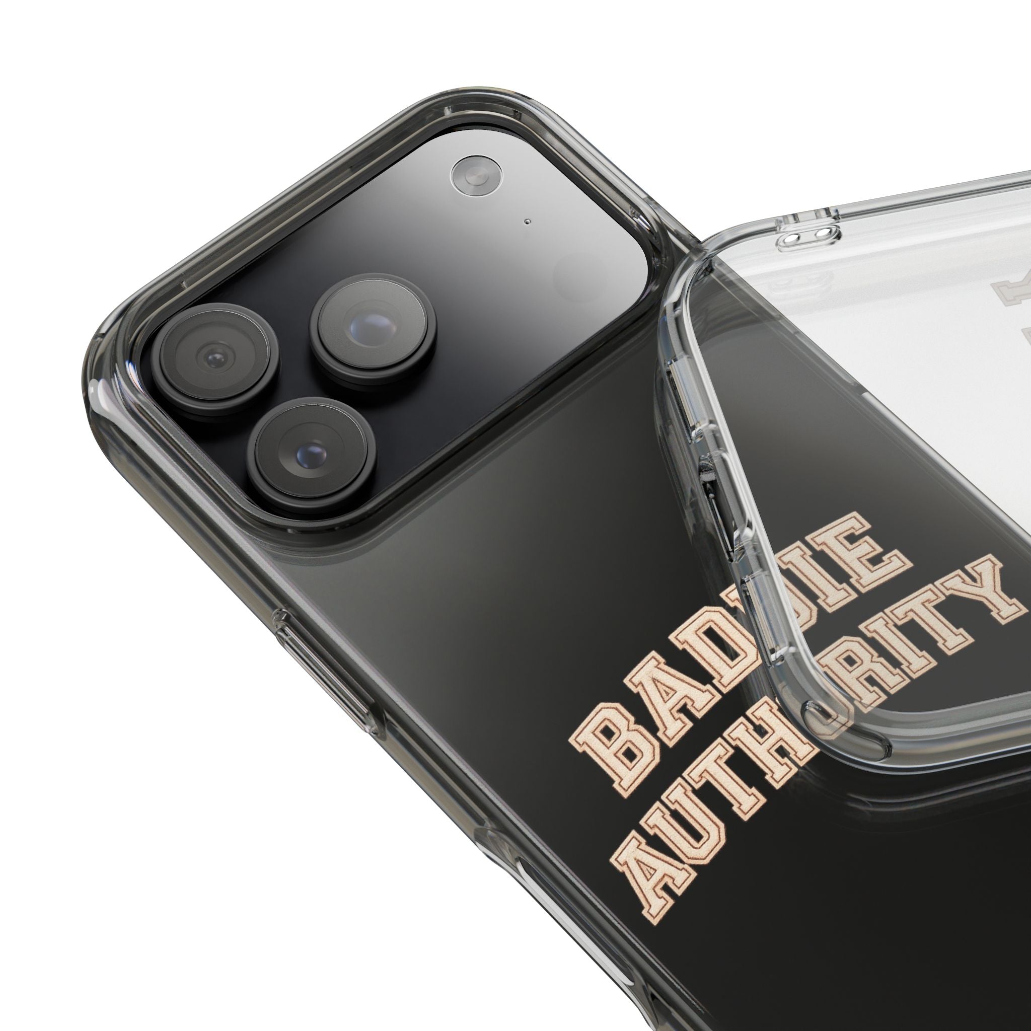 Baddie Authority• Clear Impact-Resistant Cases