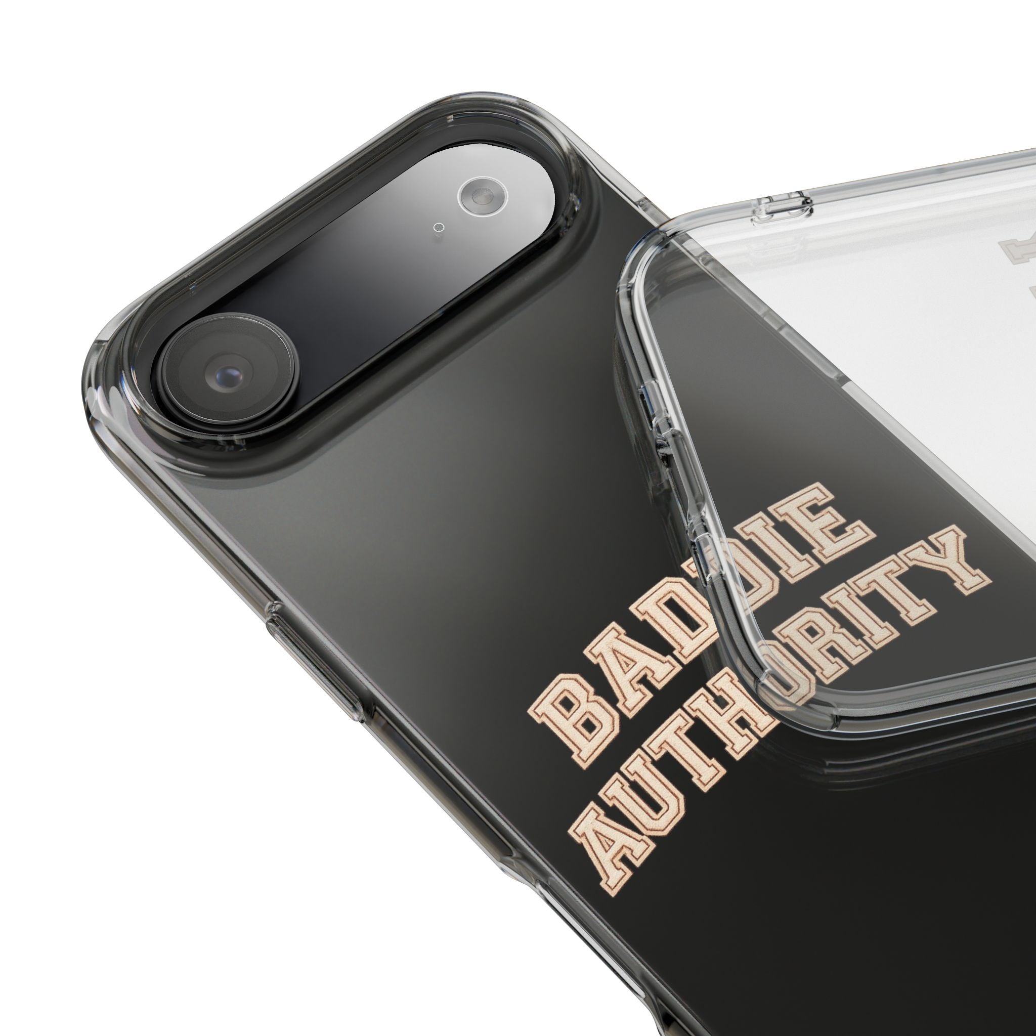 Baddie Authority• Clear Impact-Resistant Cases