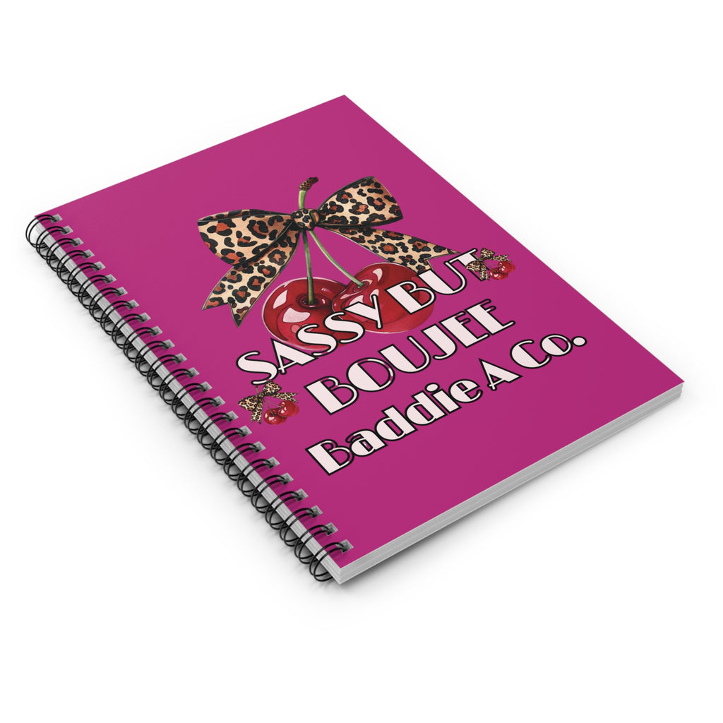 Pink  Sassy But Boujee Journal“For the girls with big dreams, boujee standards, and a soft spot for pretty things.”