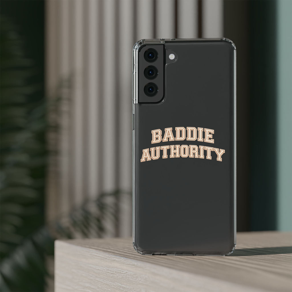 Baddie Authority• Clear Impact-Resistant Cases