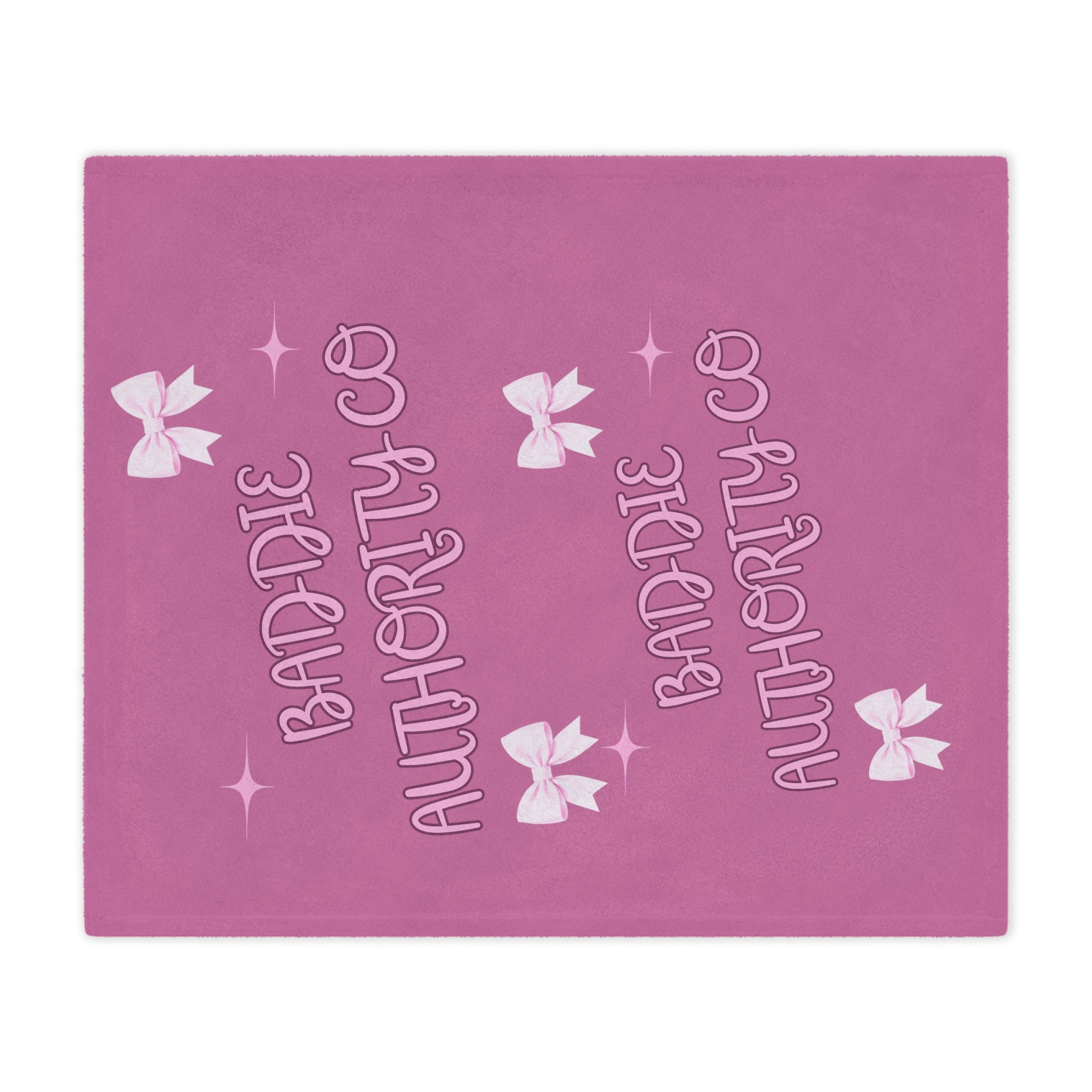 Baddie Authority Co. Minky Blanket