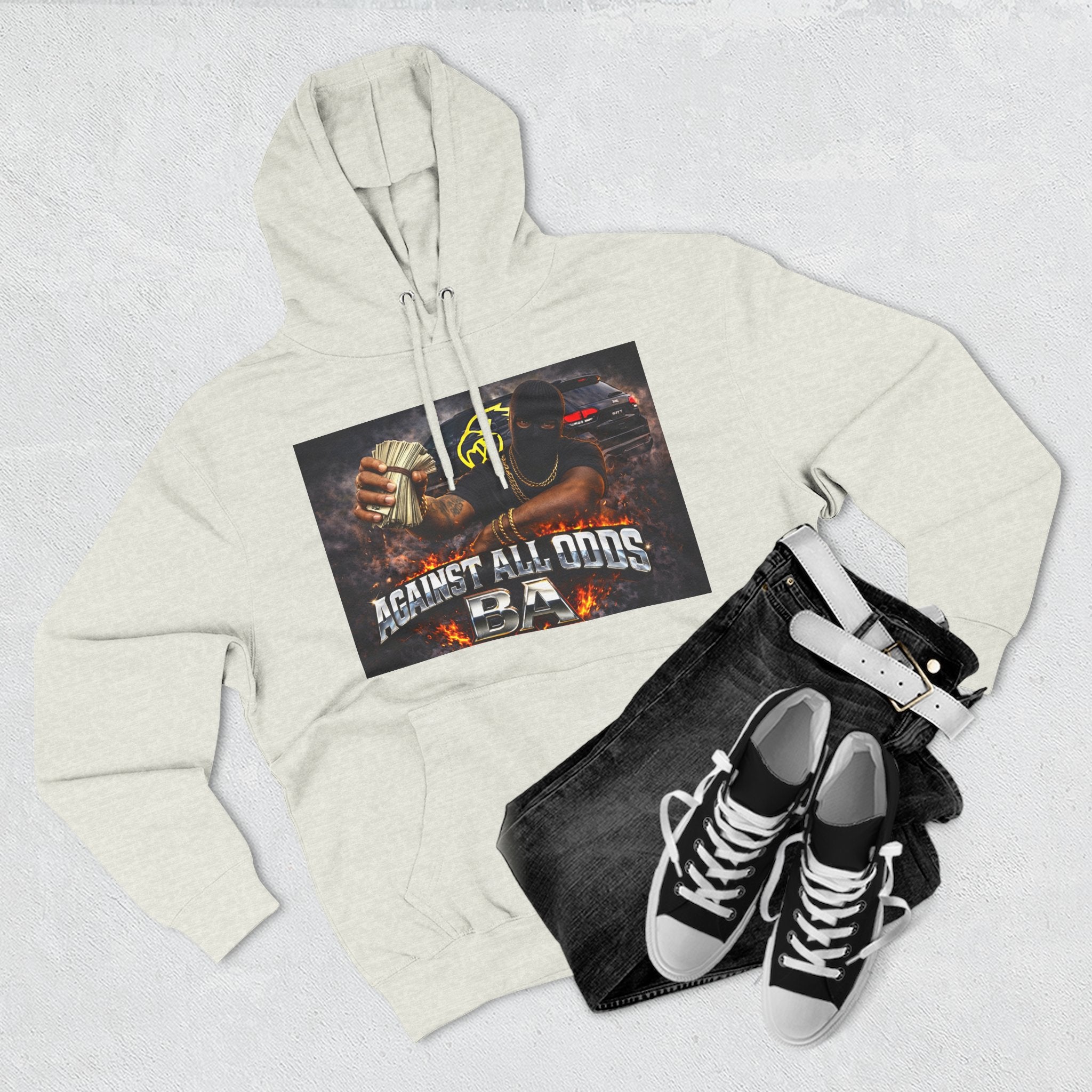 Street Motion Against All Odds BA Fleece Pull Over Hoodie Collection