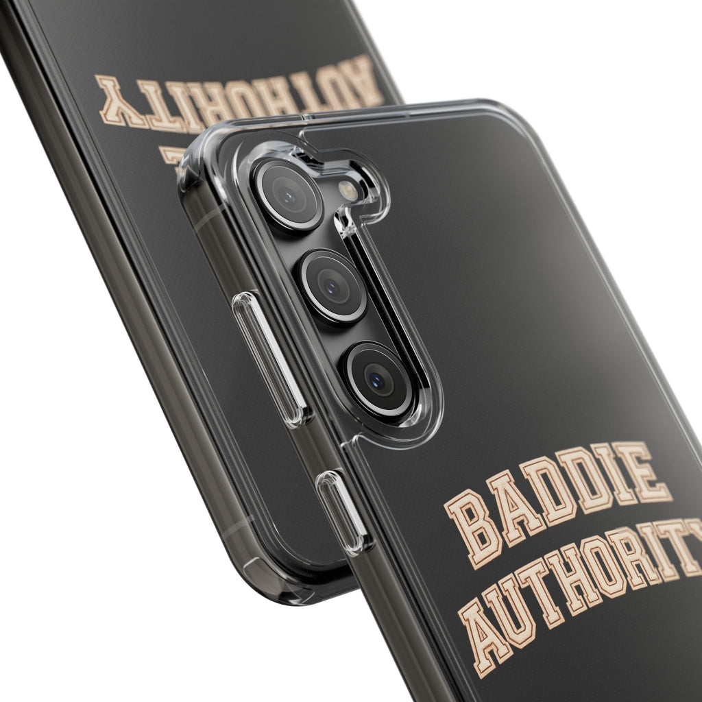 Baddie Authority• Clear Impact-Resistant Cases