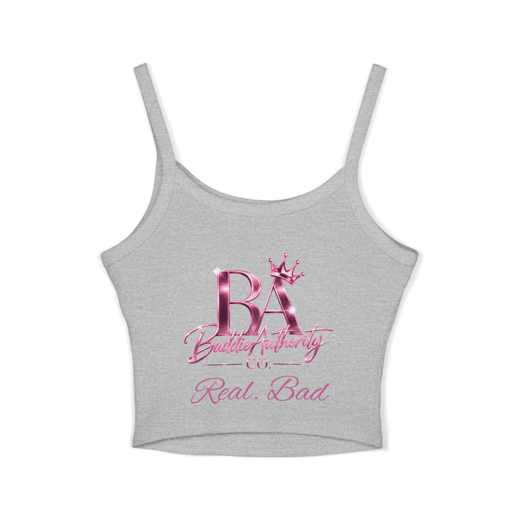 BA Baddie Authority Crop Top The Baddie Statement Tank