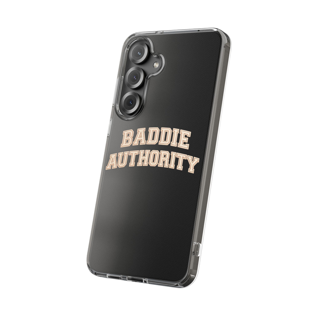 Baddie Authority• Clear Impact-Resistant Cases