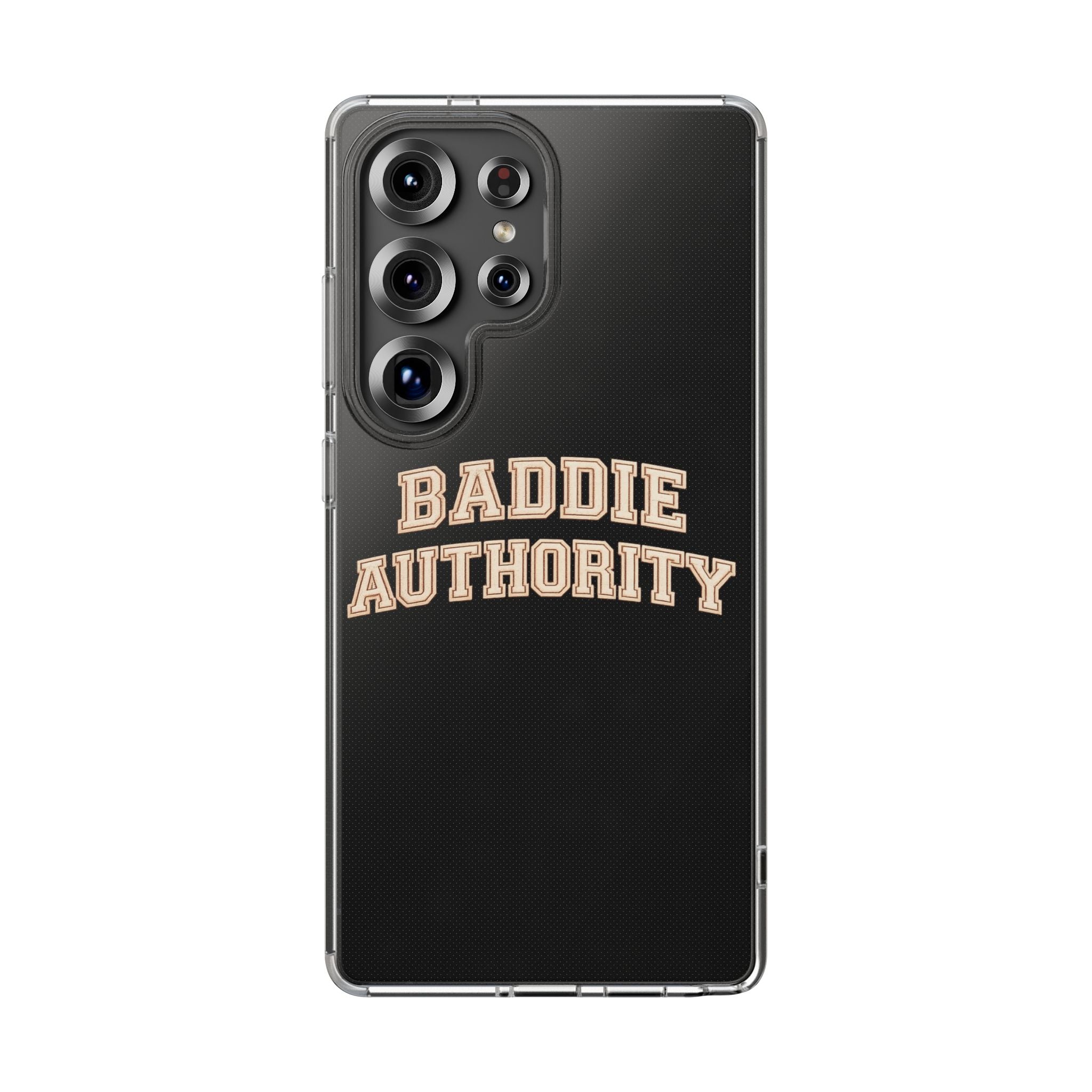Baddie Authority• Clear Impact-Resistant Cases