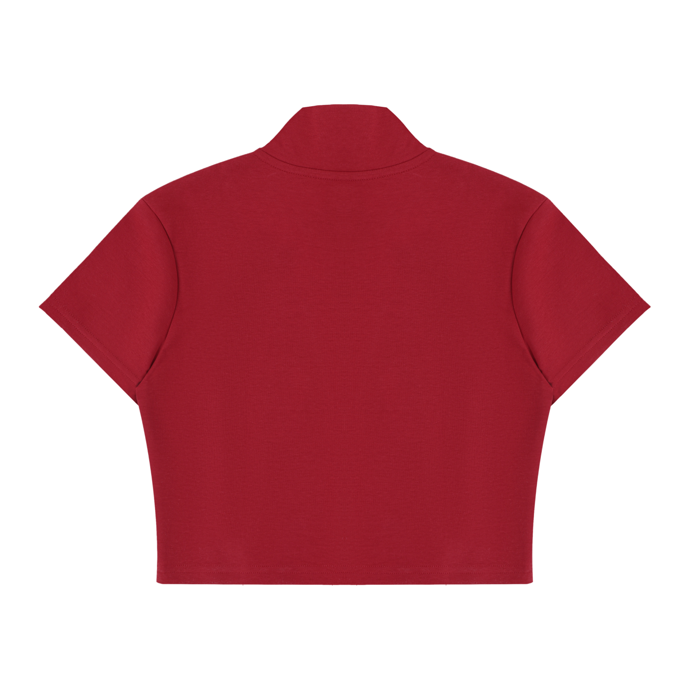 BADDIE AUTHORITY COLLECTION • SPORT ZIP CROP TOP