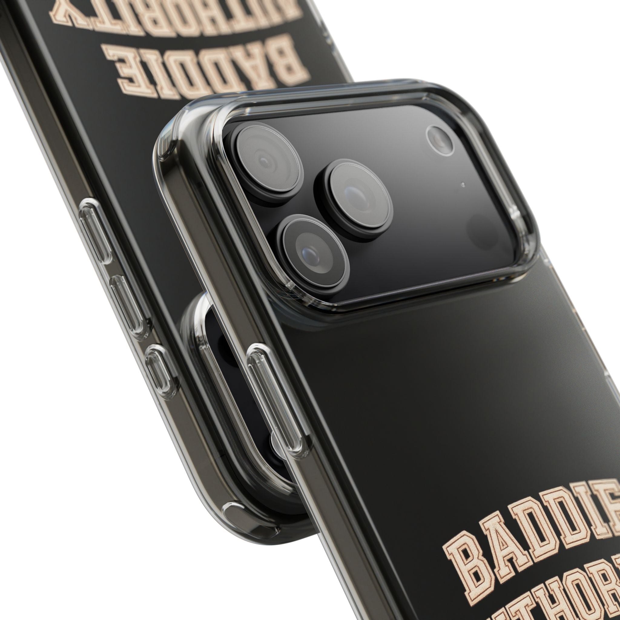 Baddie Authority• Clear Impact-Resistant Cases
