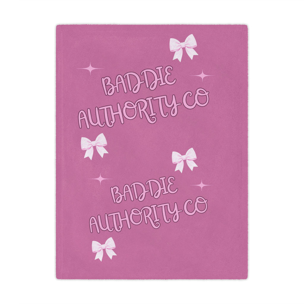 Baddie Authority Co. Minky Blanket