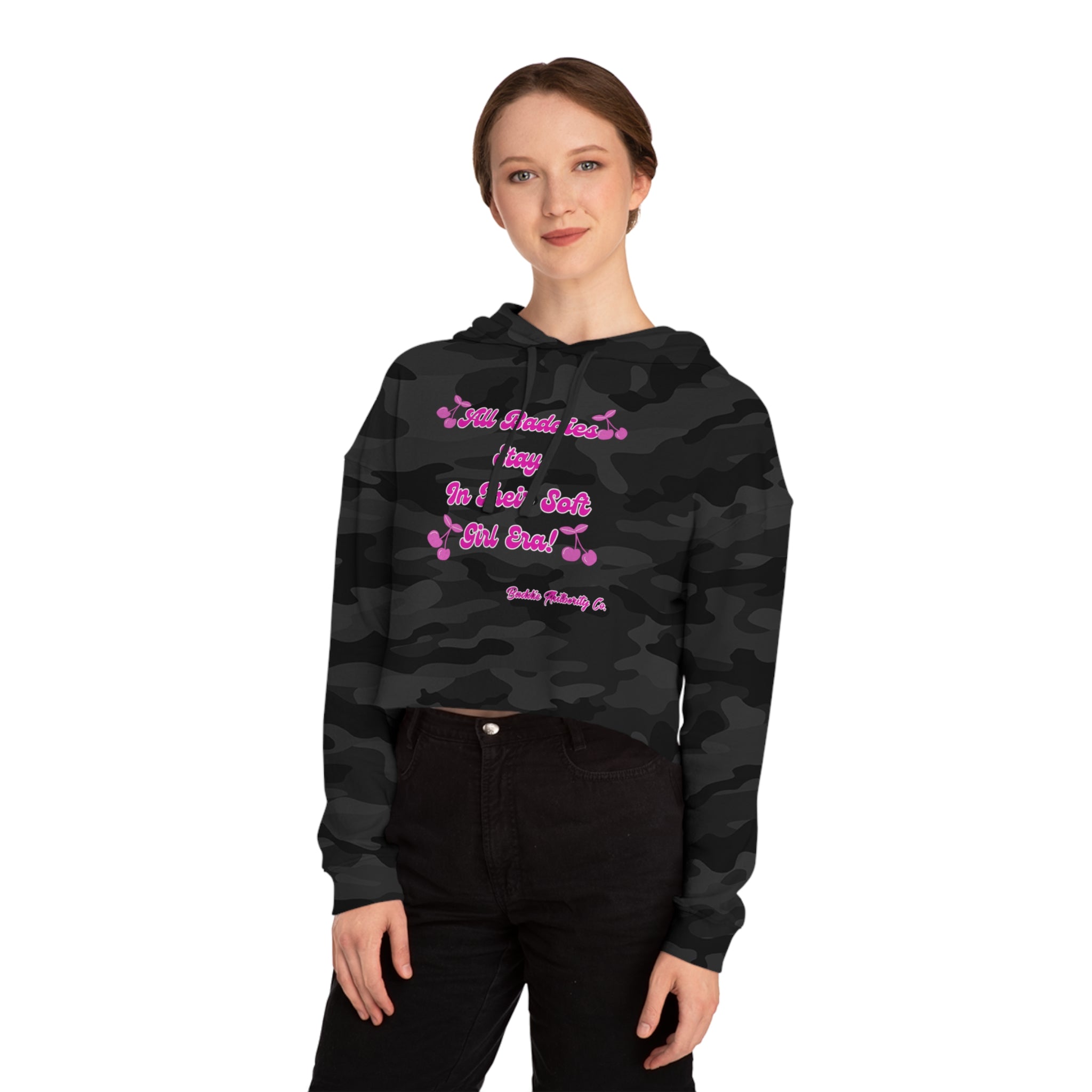 Soft Girl Era Cropped Hoodie #2 •B.A Collection