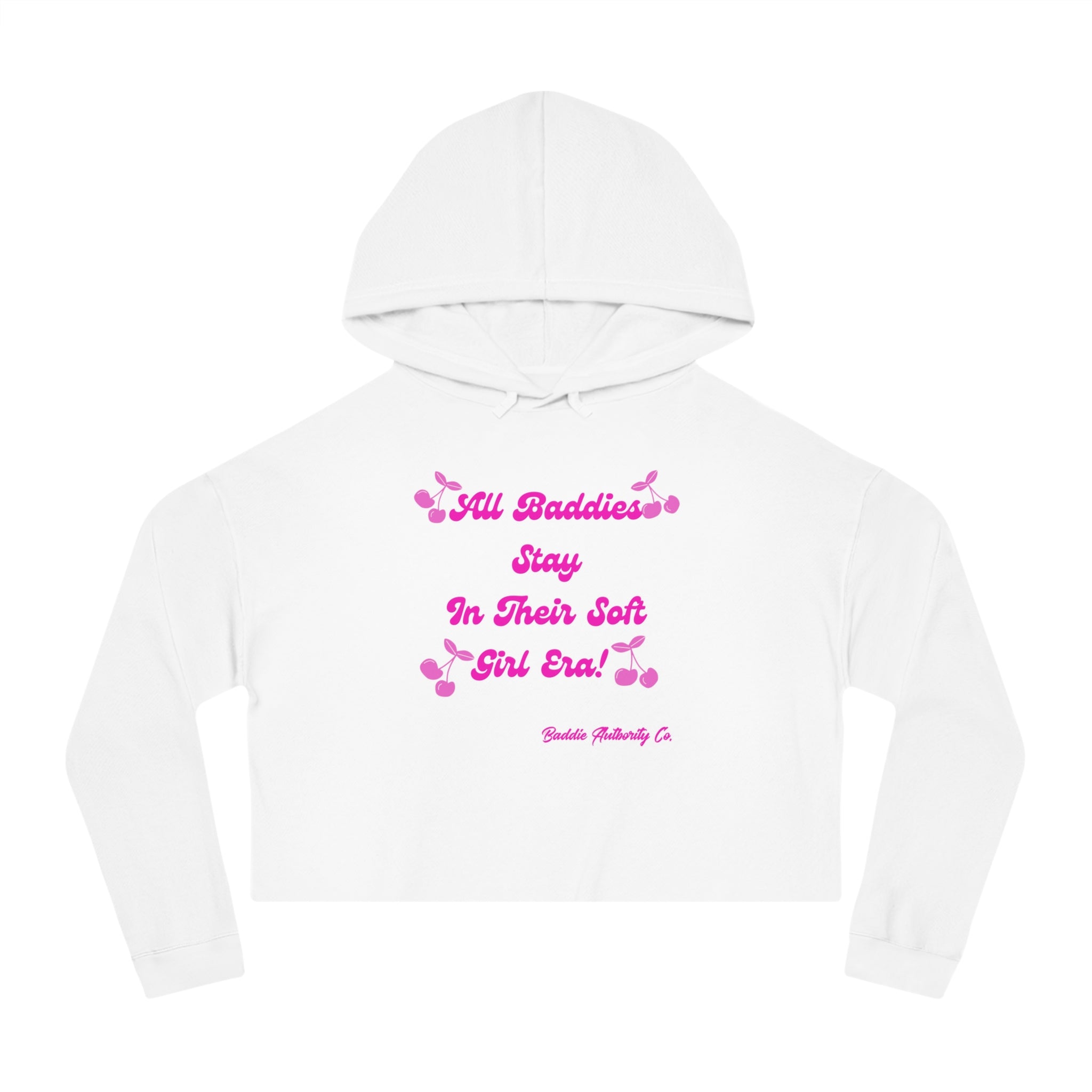 Soft Girl Era Cropped Hoodie #2 •B.A Collection