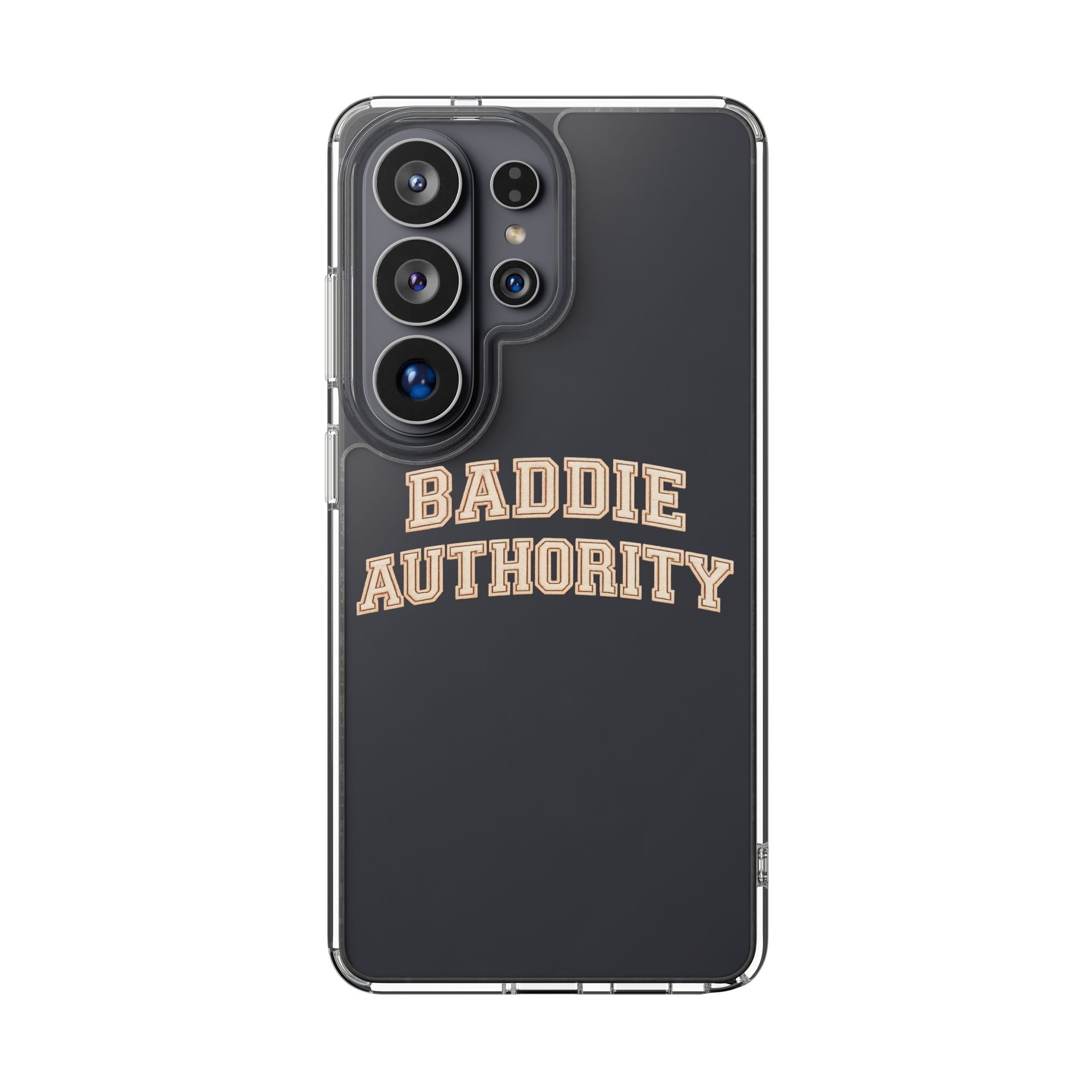 Baddie Authority• Clear Impact-Resistant Cases