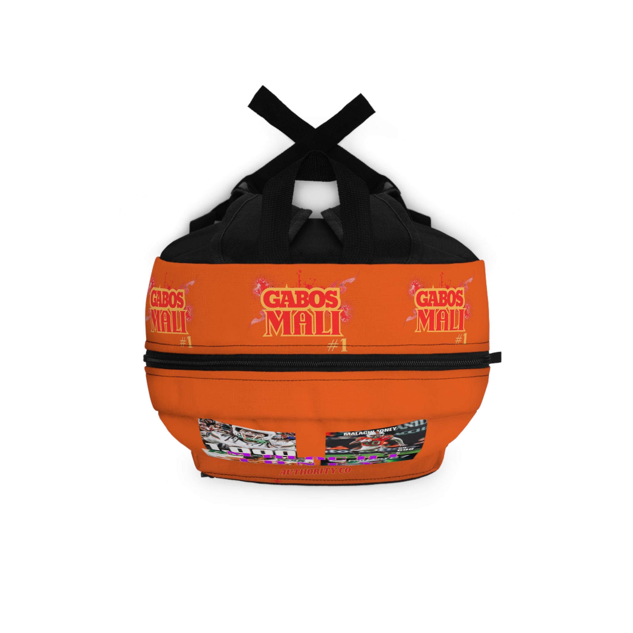 Orange ••  G.A.B.O.S.(MALACHI TONEY INSPIRED BACKPACK)  Baddie Authority Co. LIMITED EDITION… Go Caness!