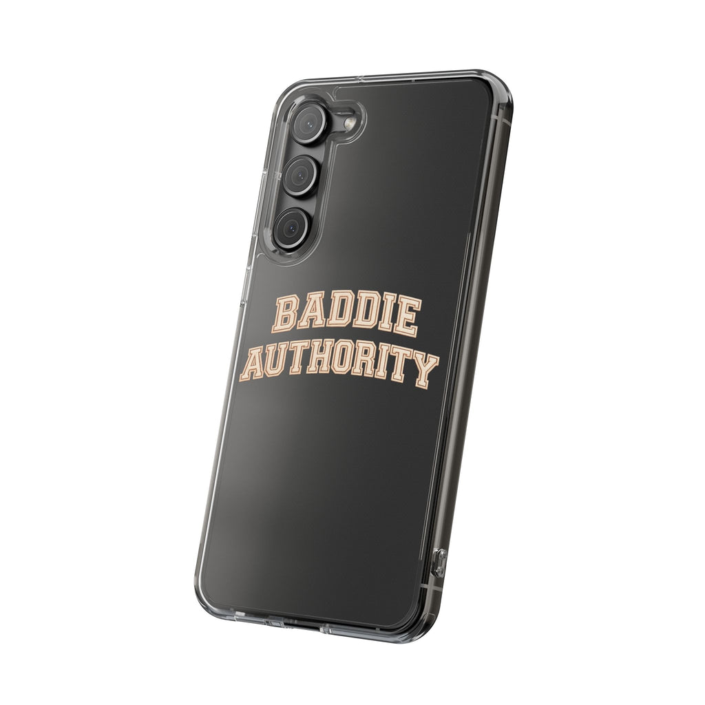 Baddie Authority• Clear Impact-Resistant Cases