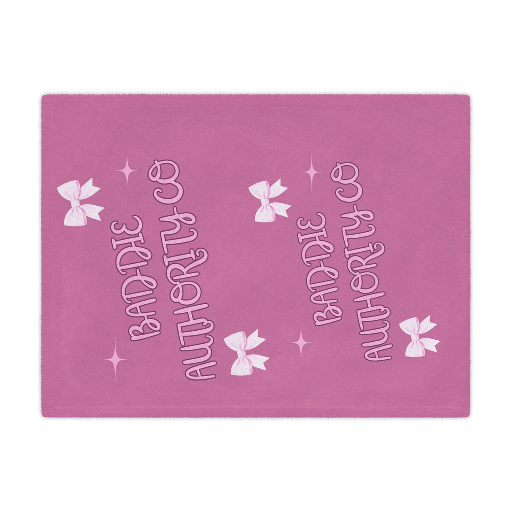 Baddie Authority Co. Minky Blanket