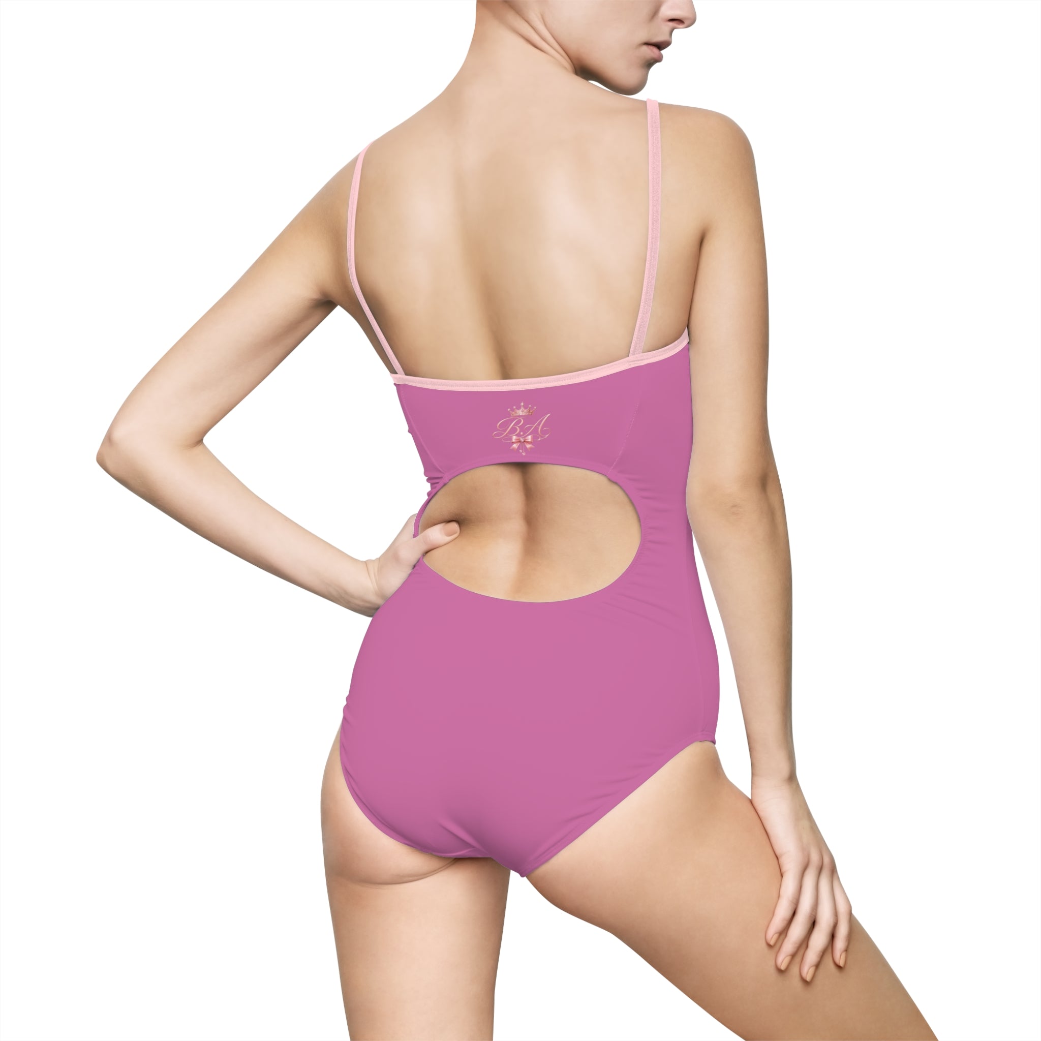 Baddie Authority Collection  – Soft Girl Edition “ONE PIECE” SWIM SUIT
