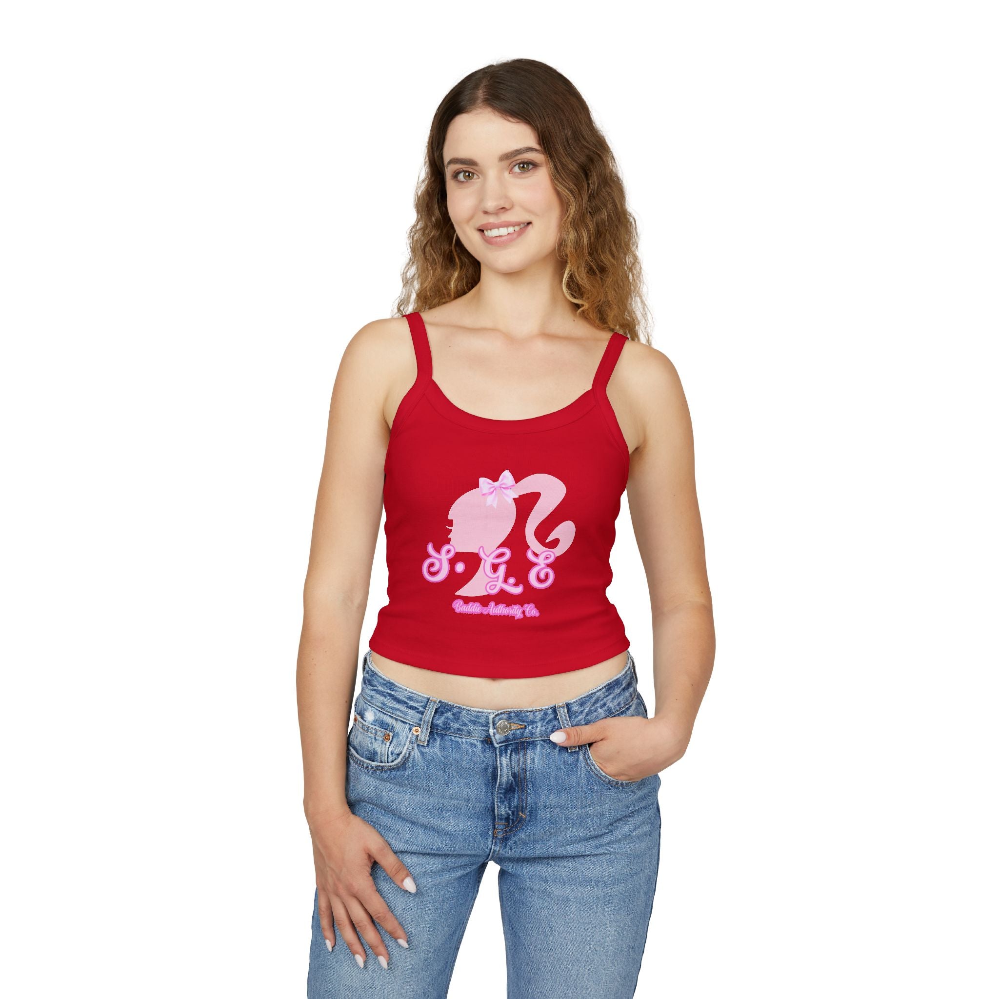 S.G.E. “Soft Girl Era Crop “Tank

 Baddie Authority Co. Collection