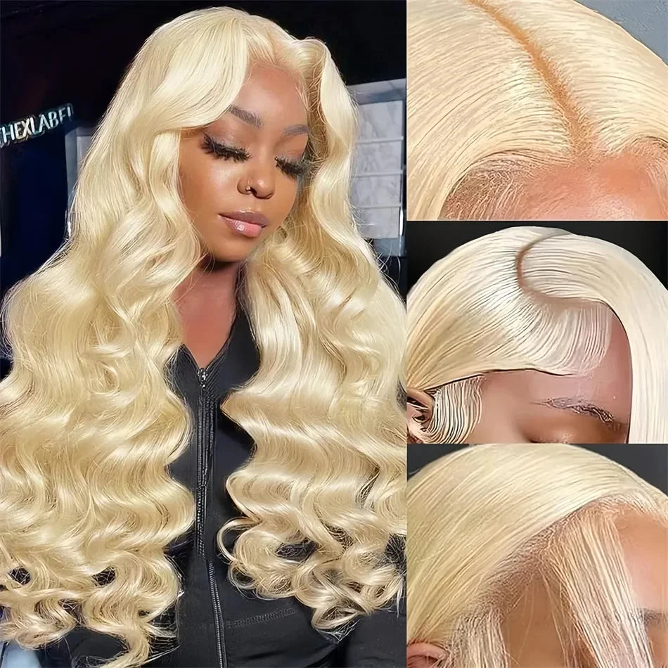 R!ch Girl • 613 HD Lace Frontal Wig 13x6 Human Hair Wigs• Body Wave Wig 250 Density Transparent Lace Brazilian Hair Summer Vibes !