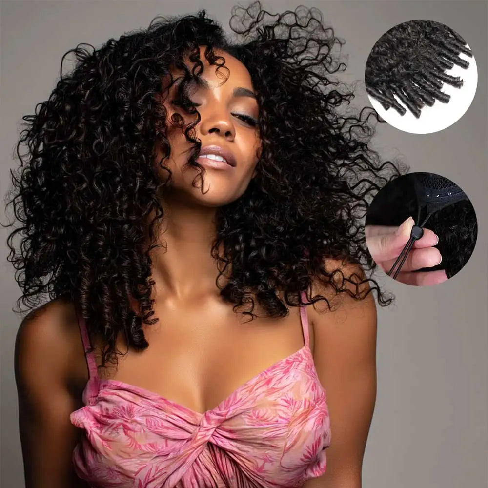 Curls For The Baddies• Vacation Vibes 🏝️ 250% Density Remy Burmese Curly Human Hair Wig  13x4 HD Transparent Lace Frontal Pre Plucked