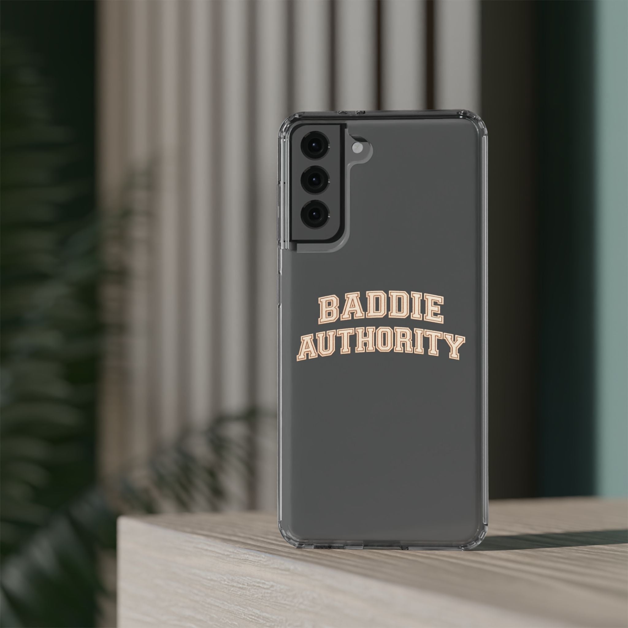 Baddie Authority• Clear Impact-Resistant Cases